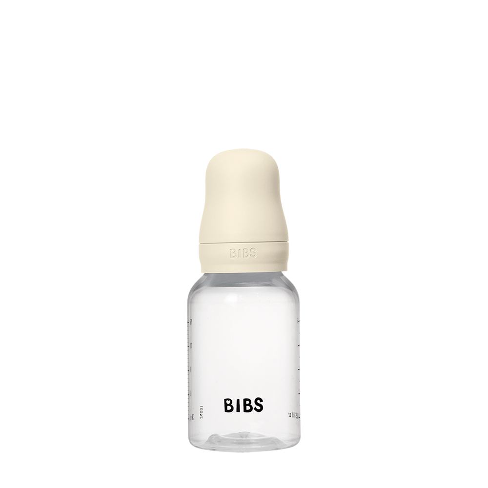 BIBS Baby BPA-Free Polypropylene Bottle Set 5oz. Silicone | Slow Flow