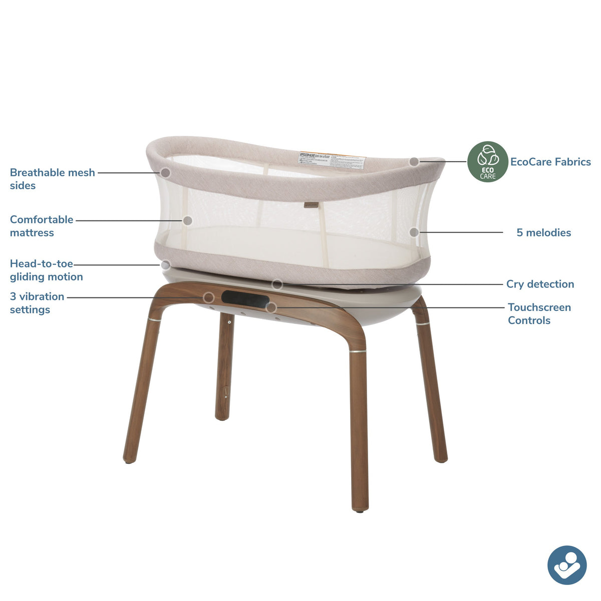 Maxi-Cosi Sabine Motorized Bassinet