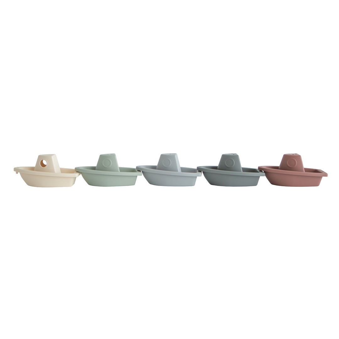 Mushie Stackable Bath Boats