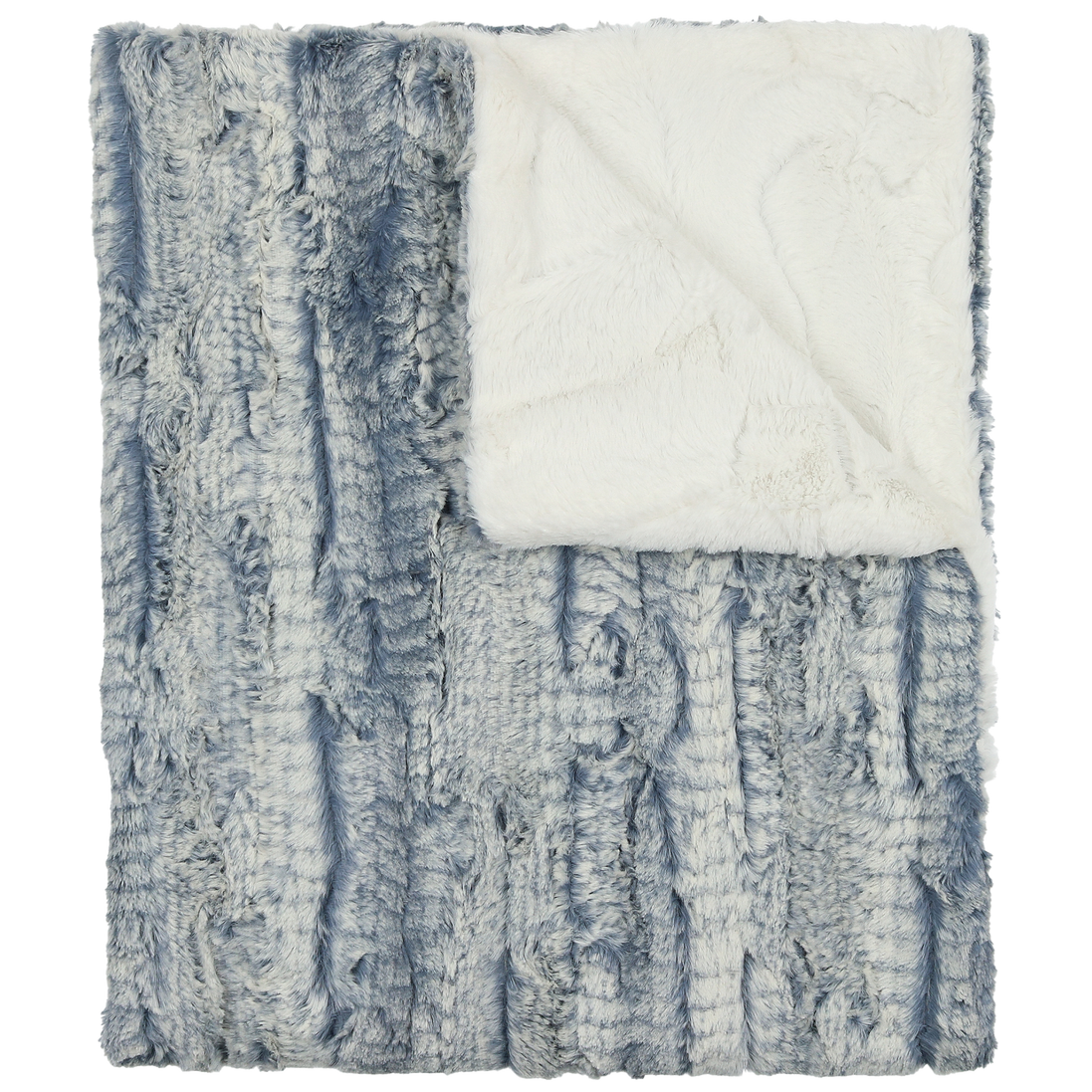 Peluche Bébé Lux Fur Blanket + Canvas Bag