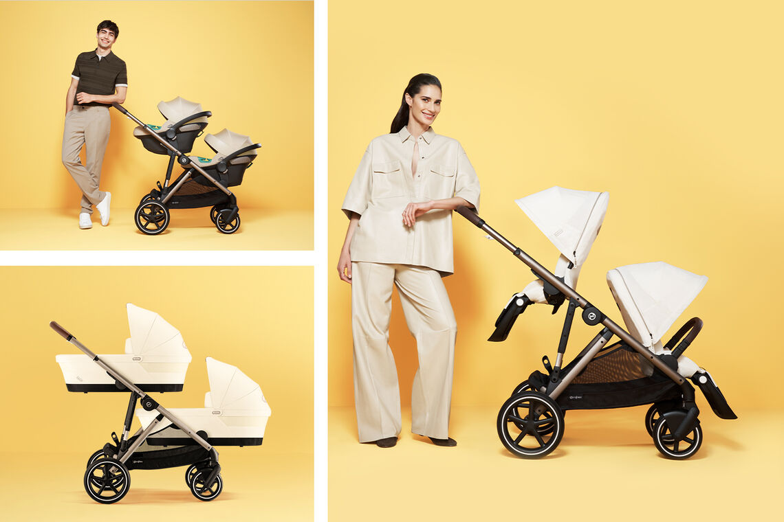 Cybex Gold Gazelle S 2 Stroller + Cloud G Pro Travel System