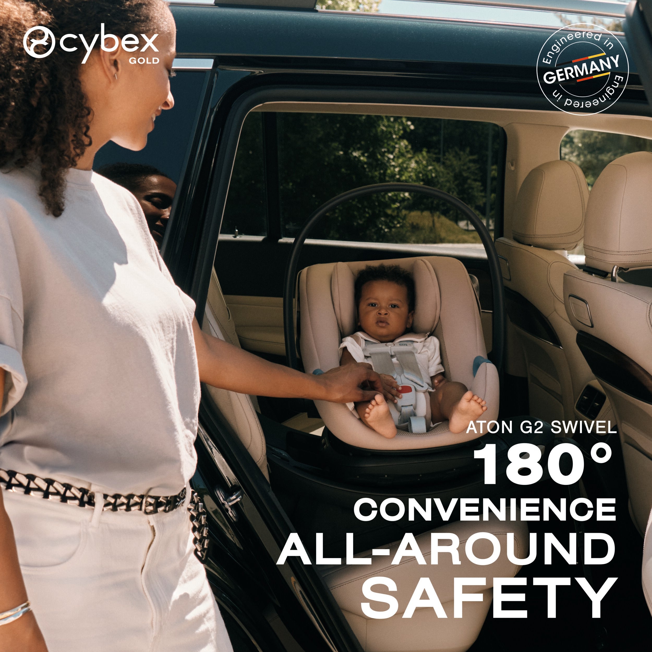 Cybex Aton G2 Swivel Infant Car Seat With Load Leg Base