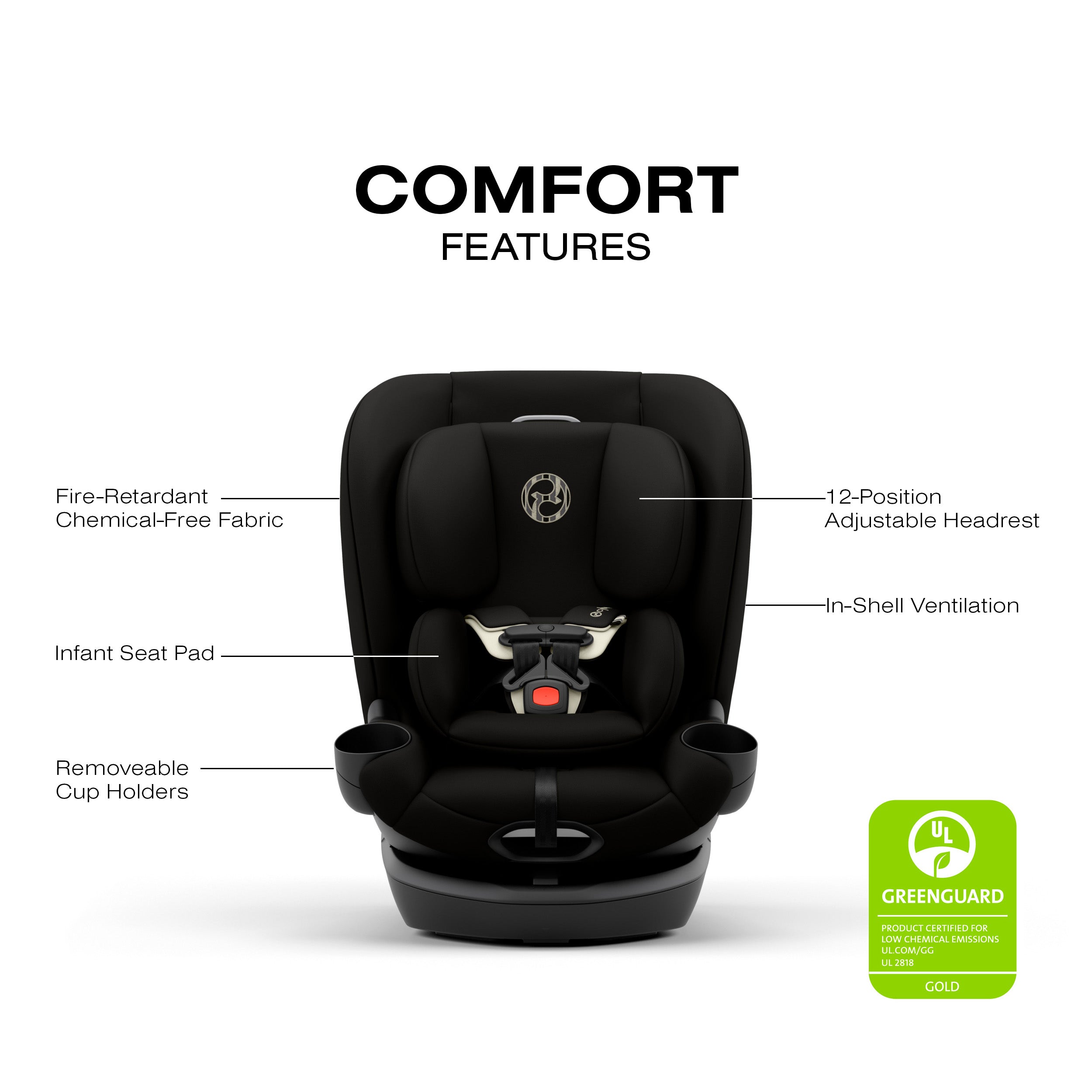 Cybex Callisto G 360 Select Rotating All-in-One Convertible Car Seat
