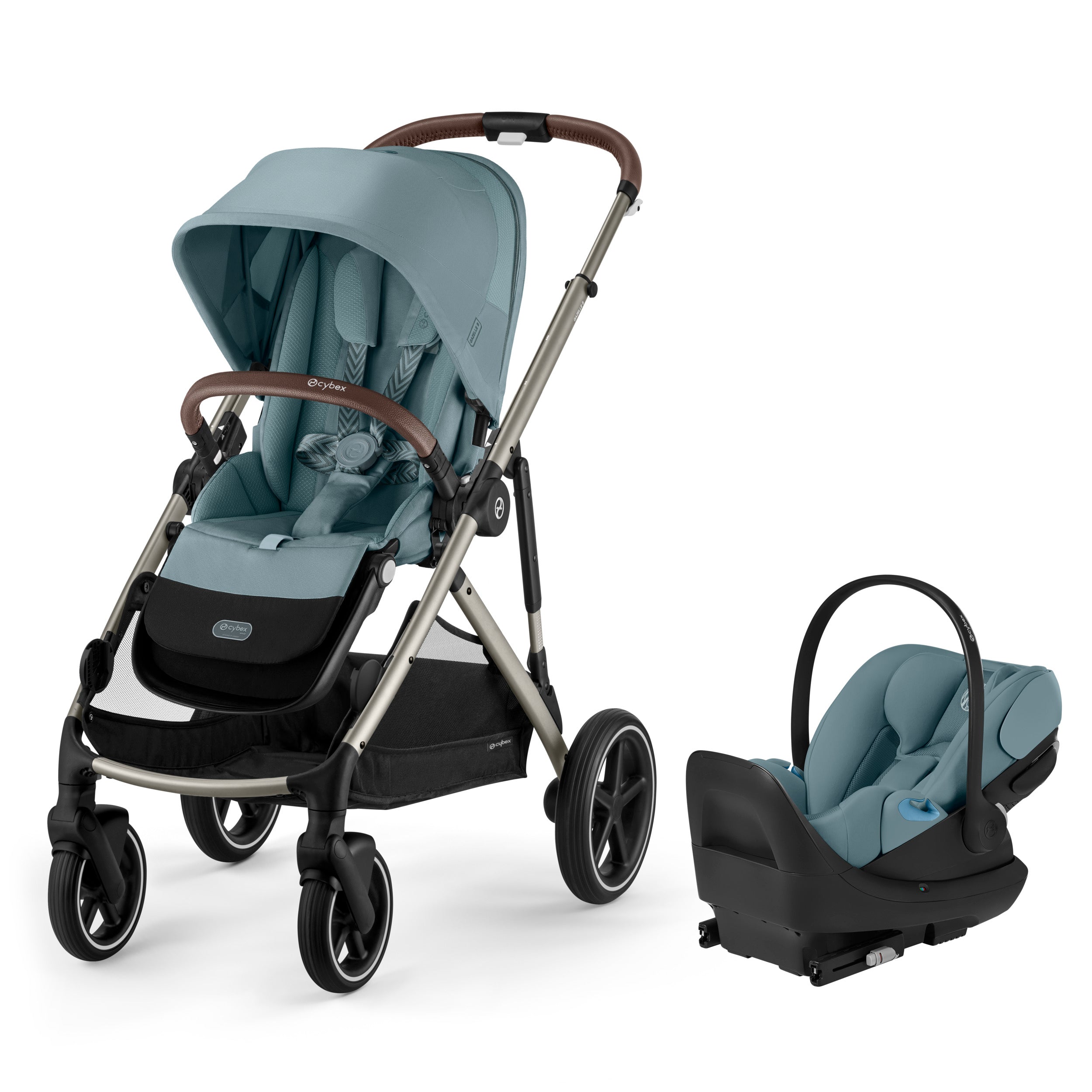 Cybex Gold Gazelle S 2 Stroller + Cloud G Pro Travel System