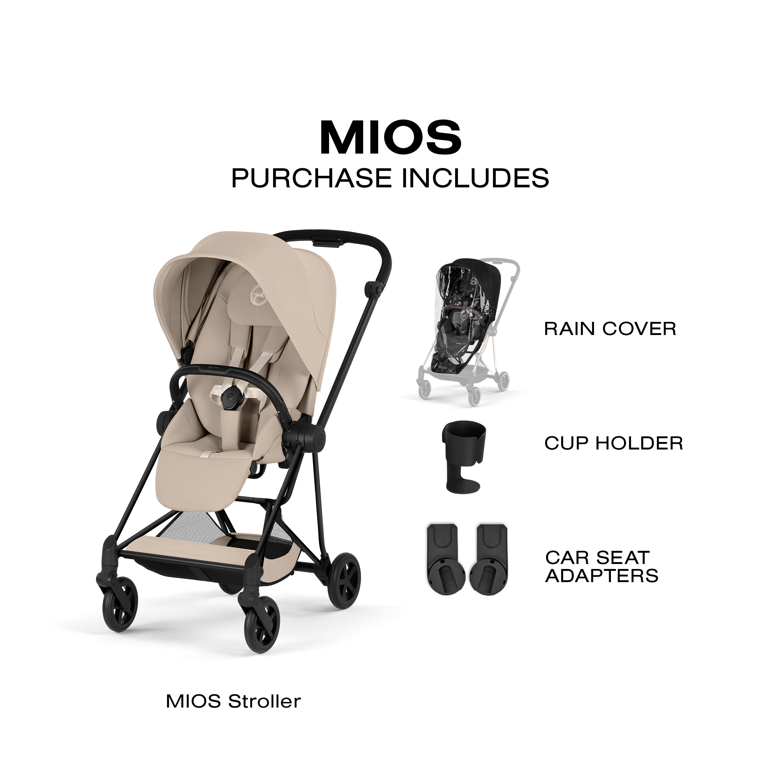 Cybex Platinum Mios 4 Complete Stroller