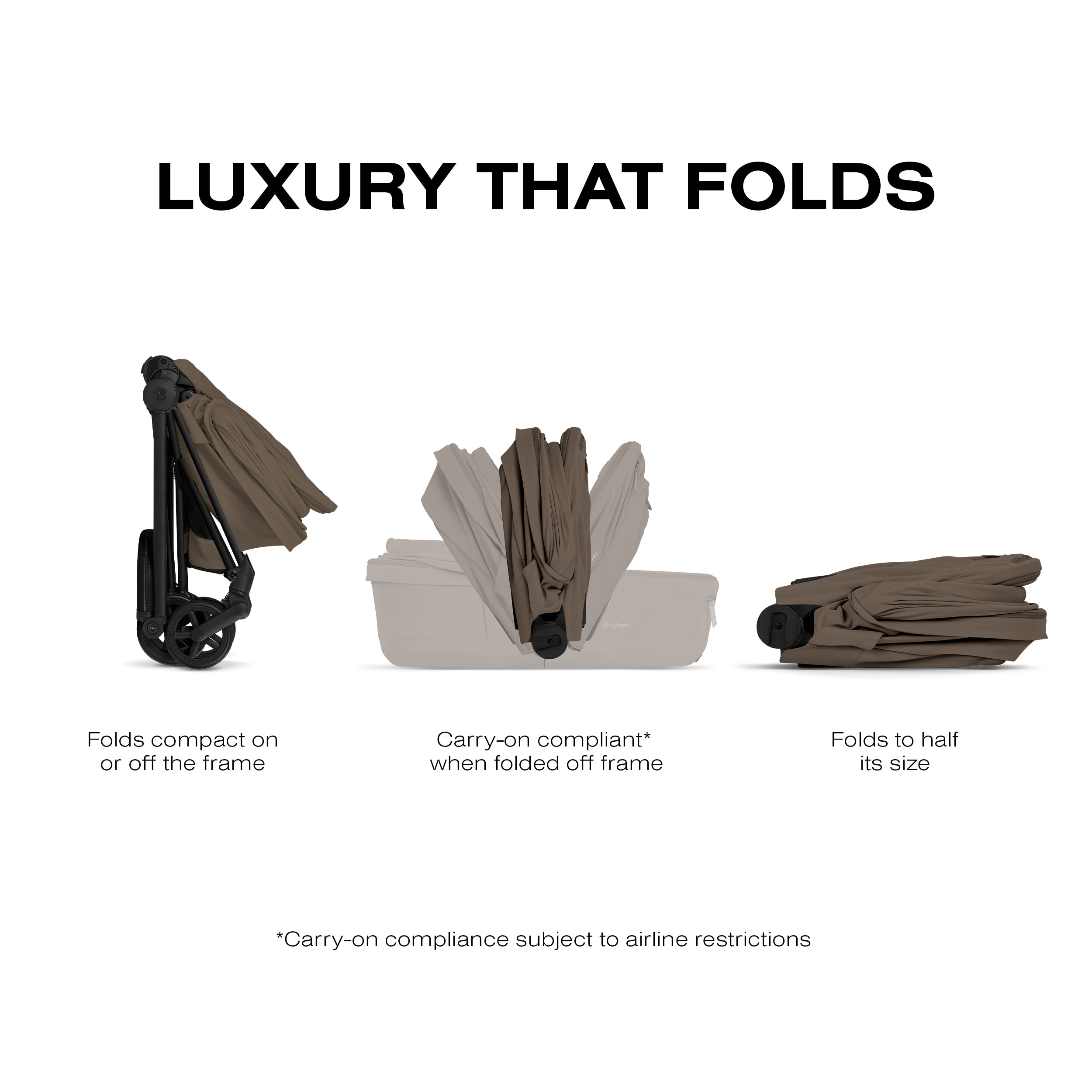 Cybex Mios/ Coya Fold Lux Carry Cot
