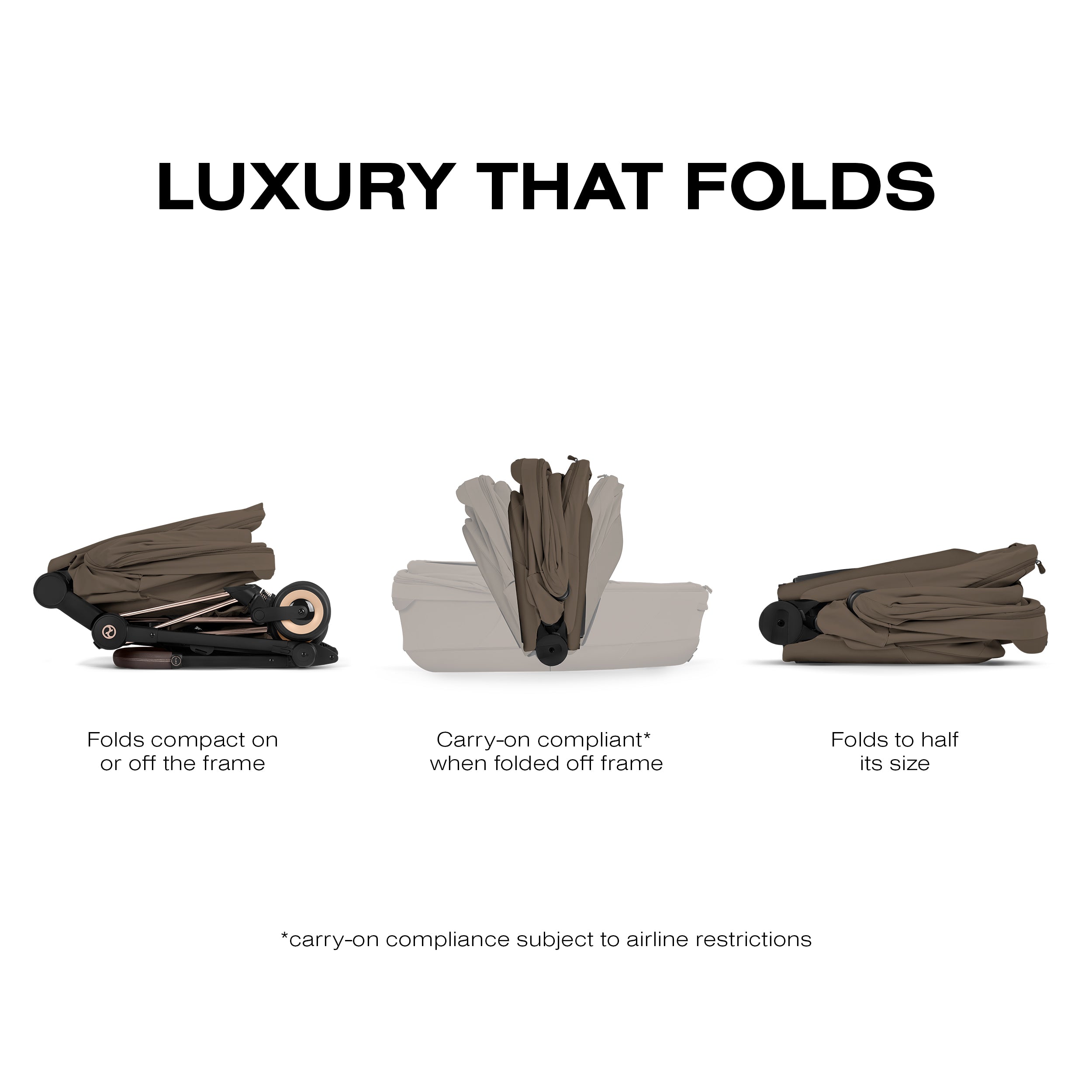 Cybex Mios/ Coya Fold Lux Carry Cot - Style Collection