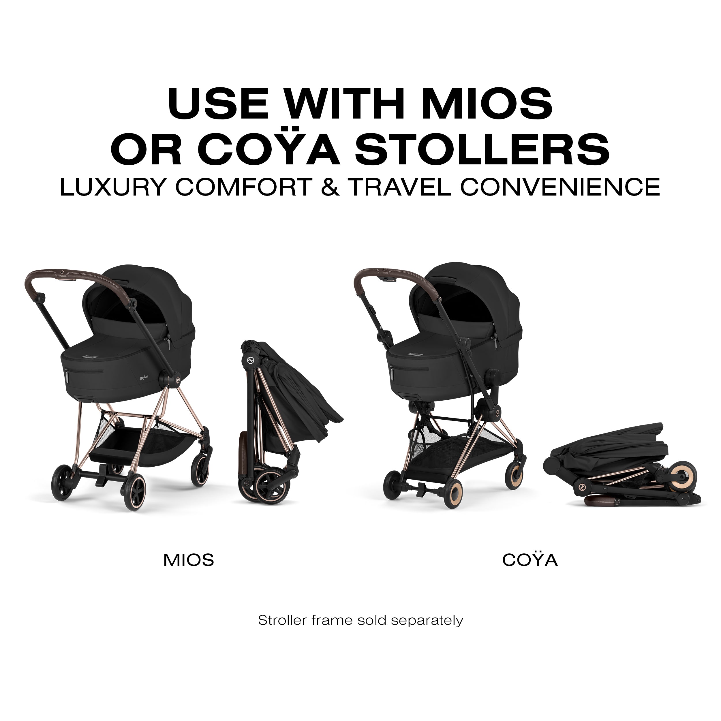 Cybex Mios/ Coya Fold Lux Carry Cot