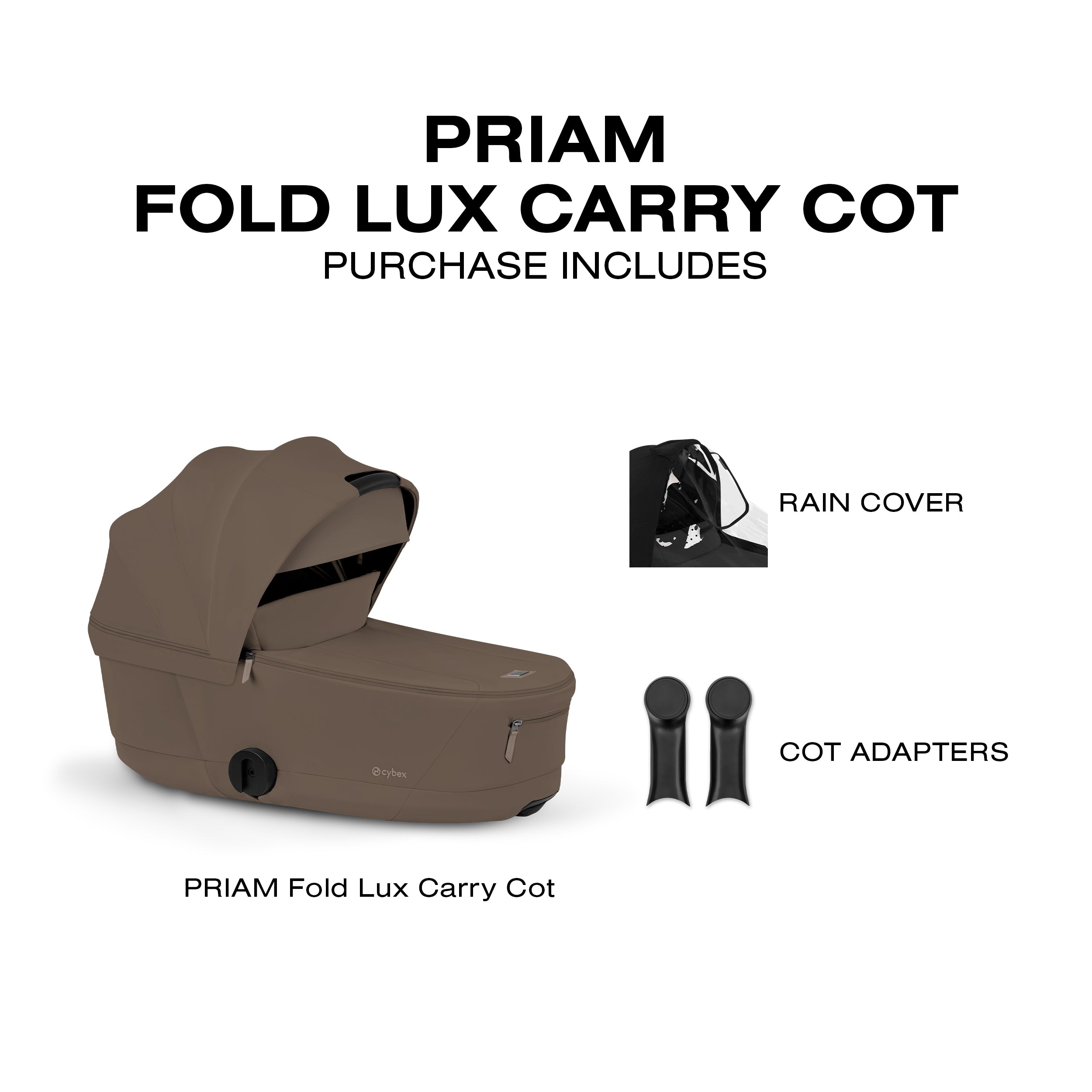 Cybex Priam/ e-Priam Fold Lux Carry Cot