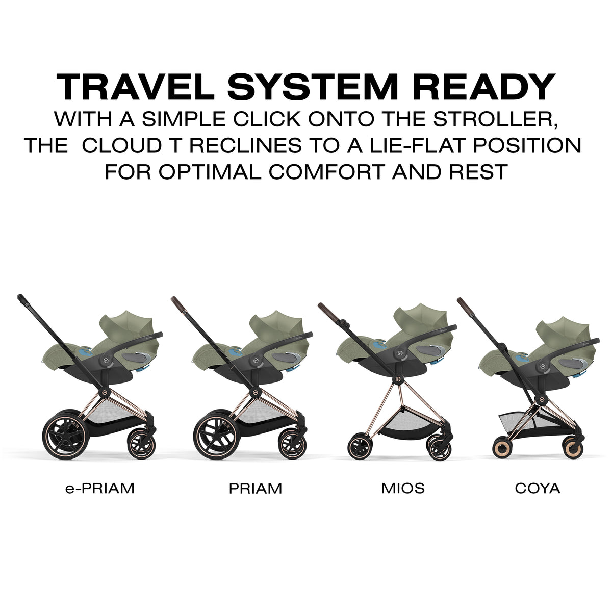 Cybex Cloud T Comfort Extend Infant Car Seat With SensorSafe