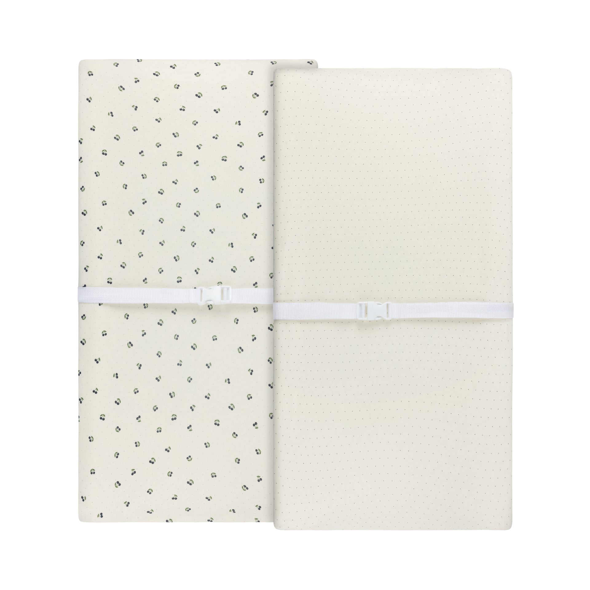 Aurora Classics Cotton Changing Pad Cover/ Cradle Sheet - 2 Pack