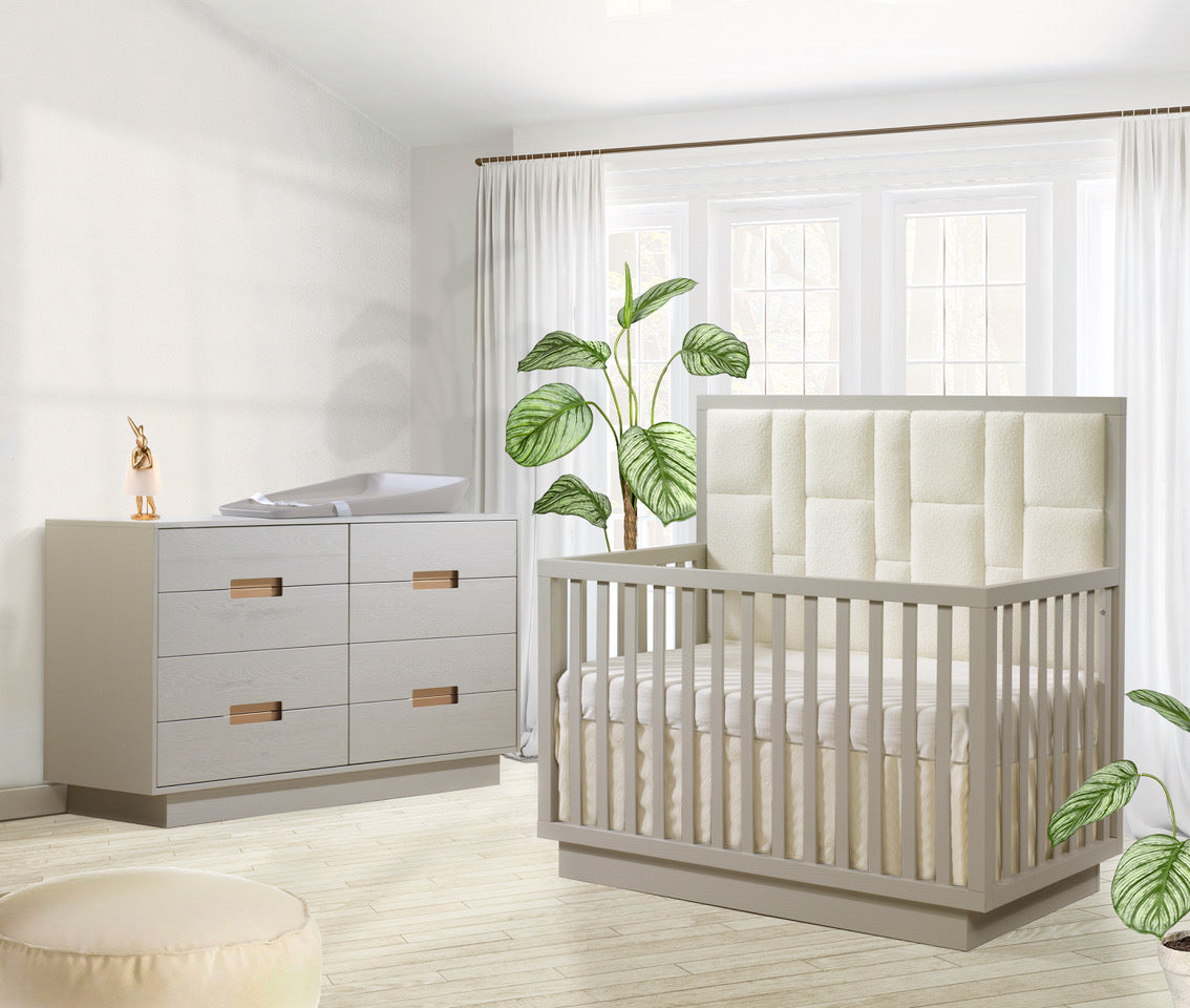 Natart Como High Back Convertible Crib