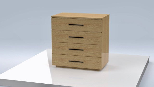 Tulip Contempo Crib and Dresser Set