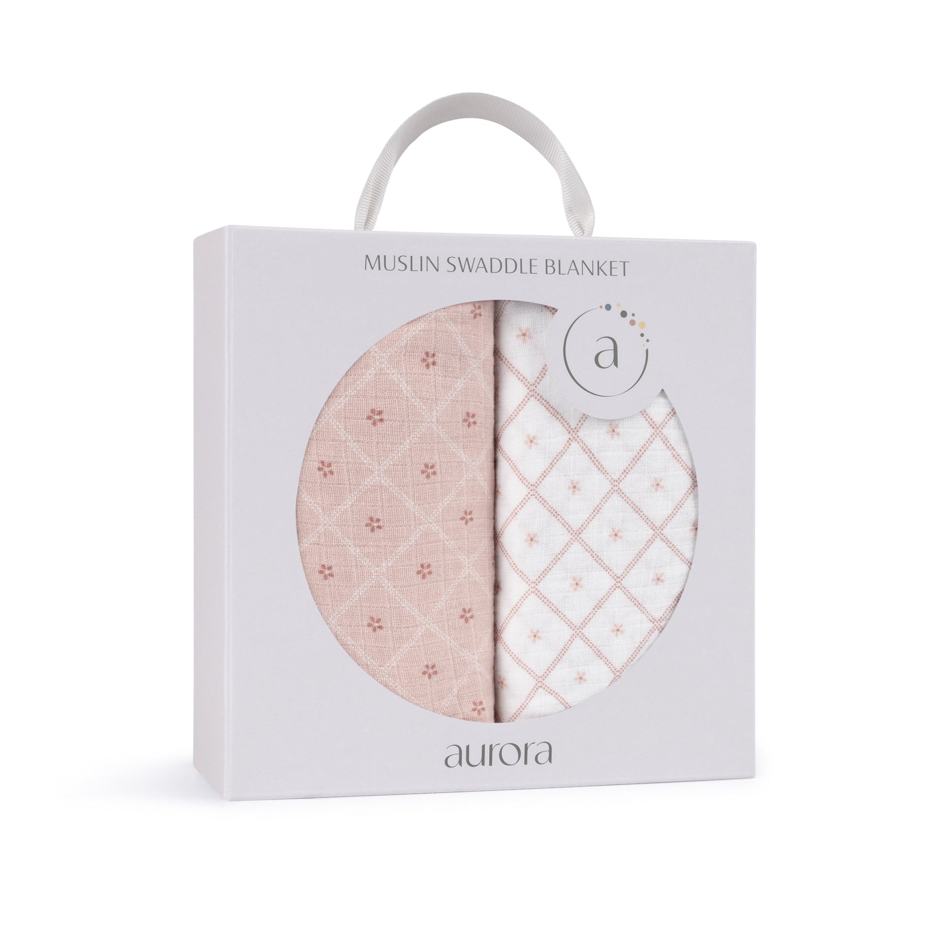 Aurora Classics Cotton Muslin Swaddle Blanket - 2 Pack