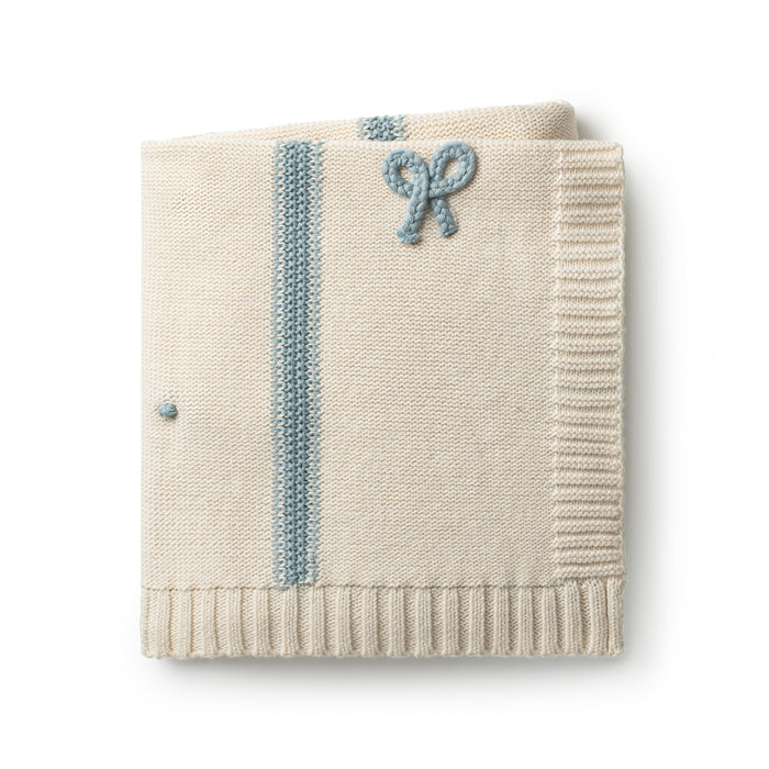 Domani Home Mini Bow Baby Blanket