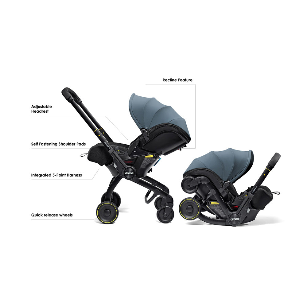 Doona X Infant Car Seat Stroller & Latch Base