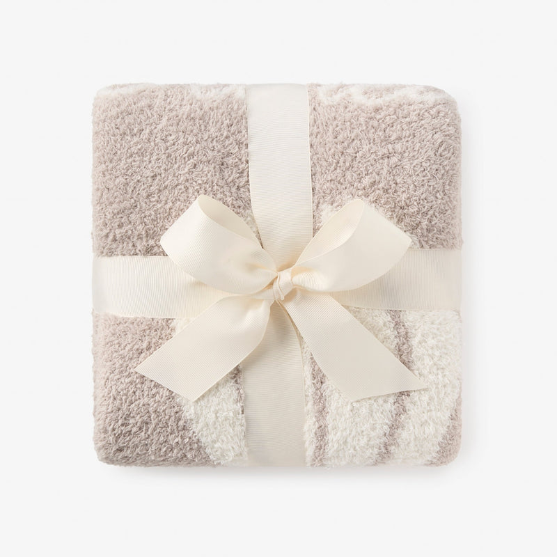 Elegant Baby Chenille Knit Baby Blanket