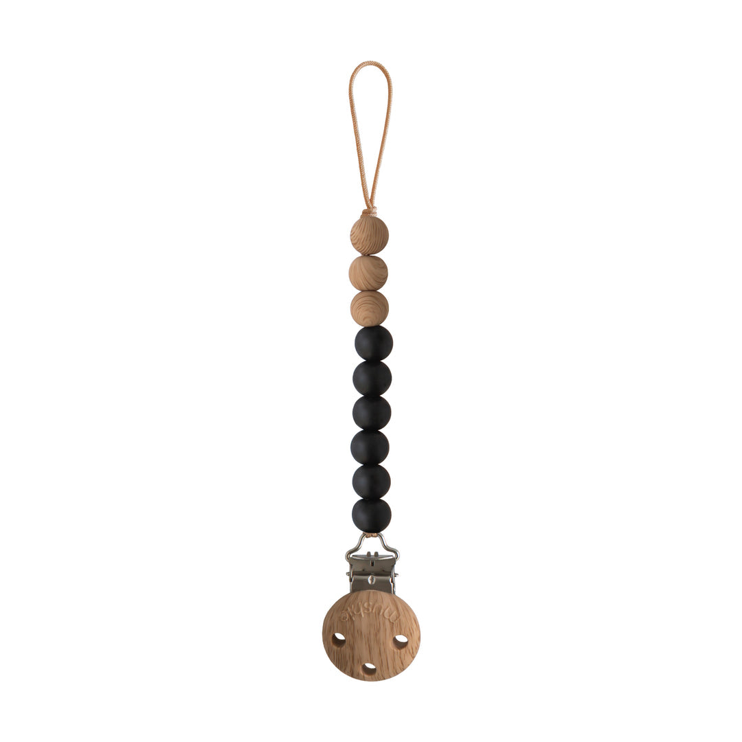 Mushie Silicone Eva Pacifier Clip