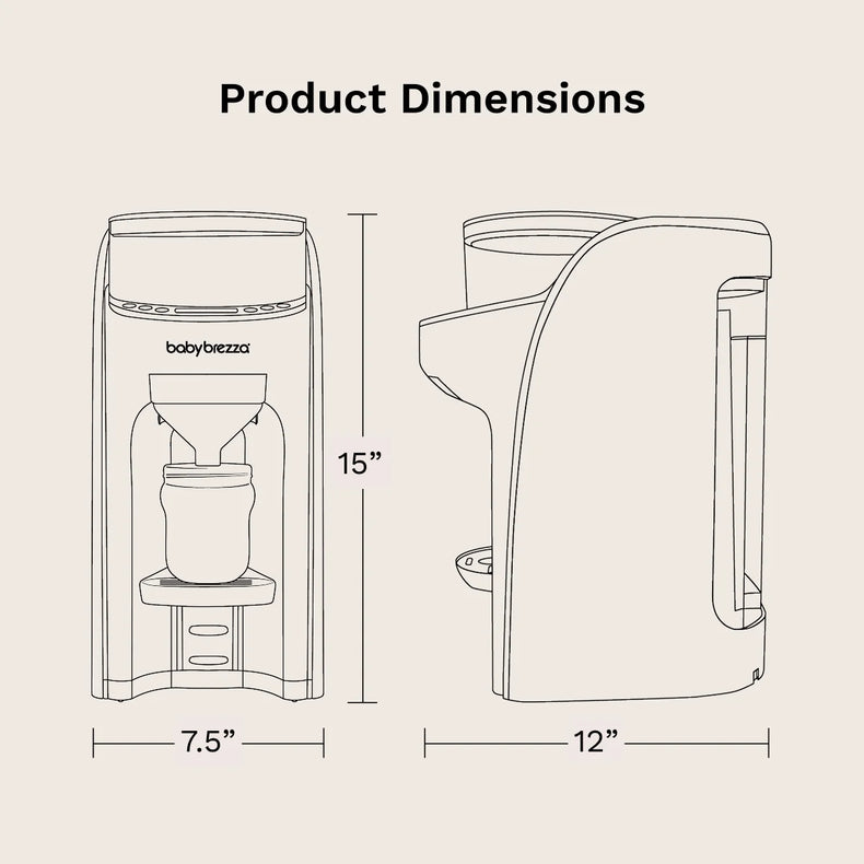 Baby Brezza Formula Pro Advanced Formula Dispenser and Bottle Maker Machine
