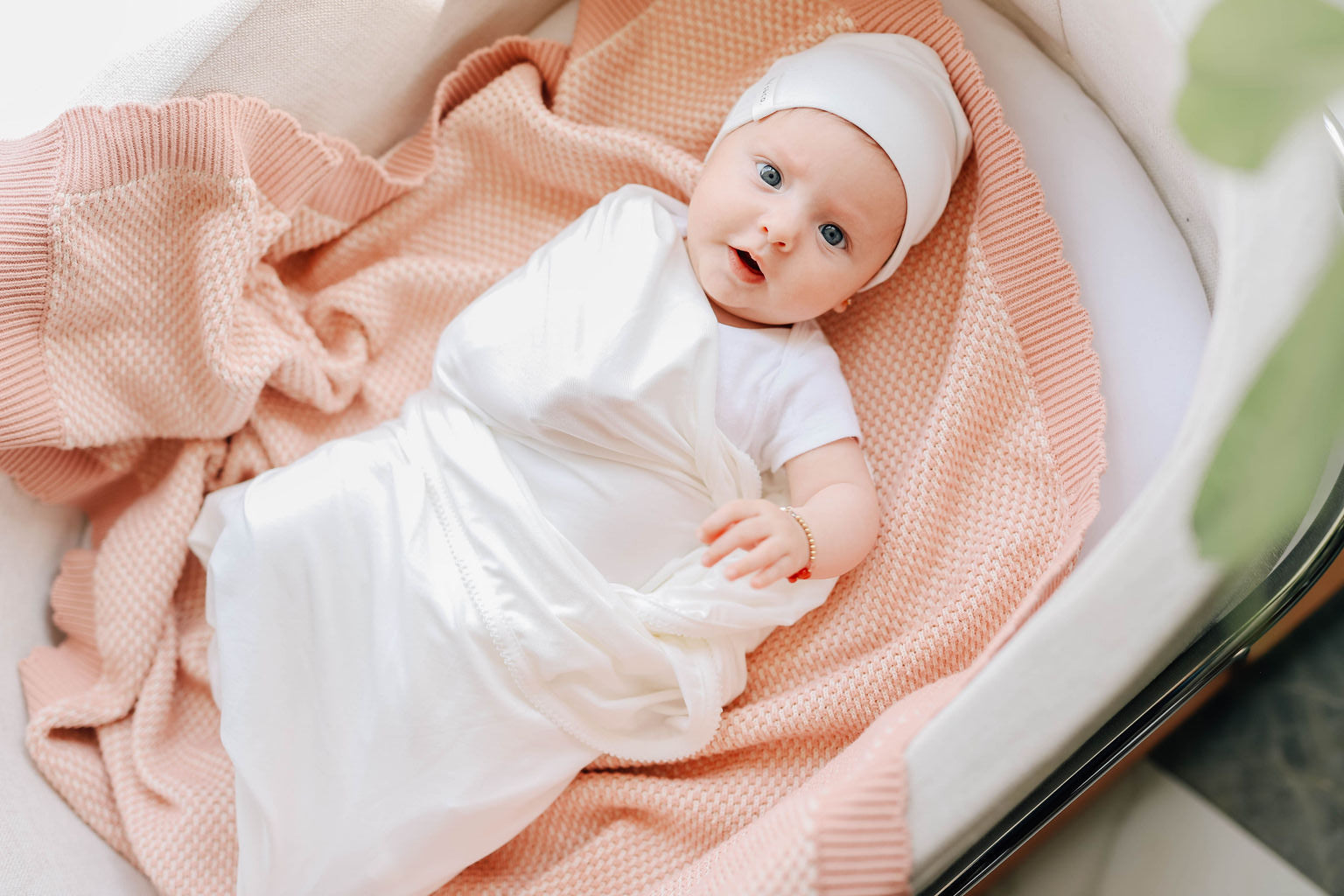 Ely's & Co. Bubble Knit Blanket