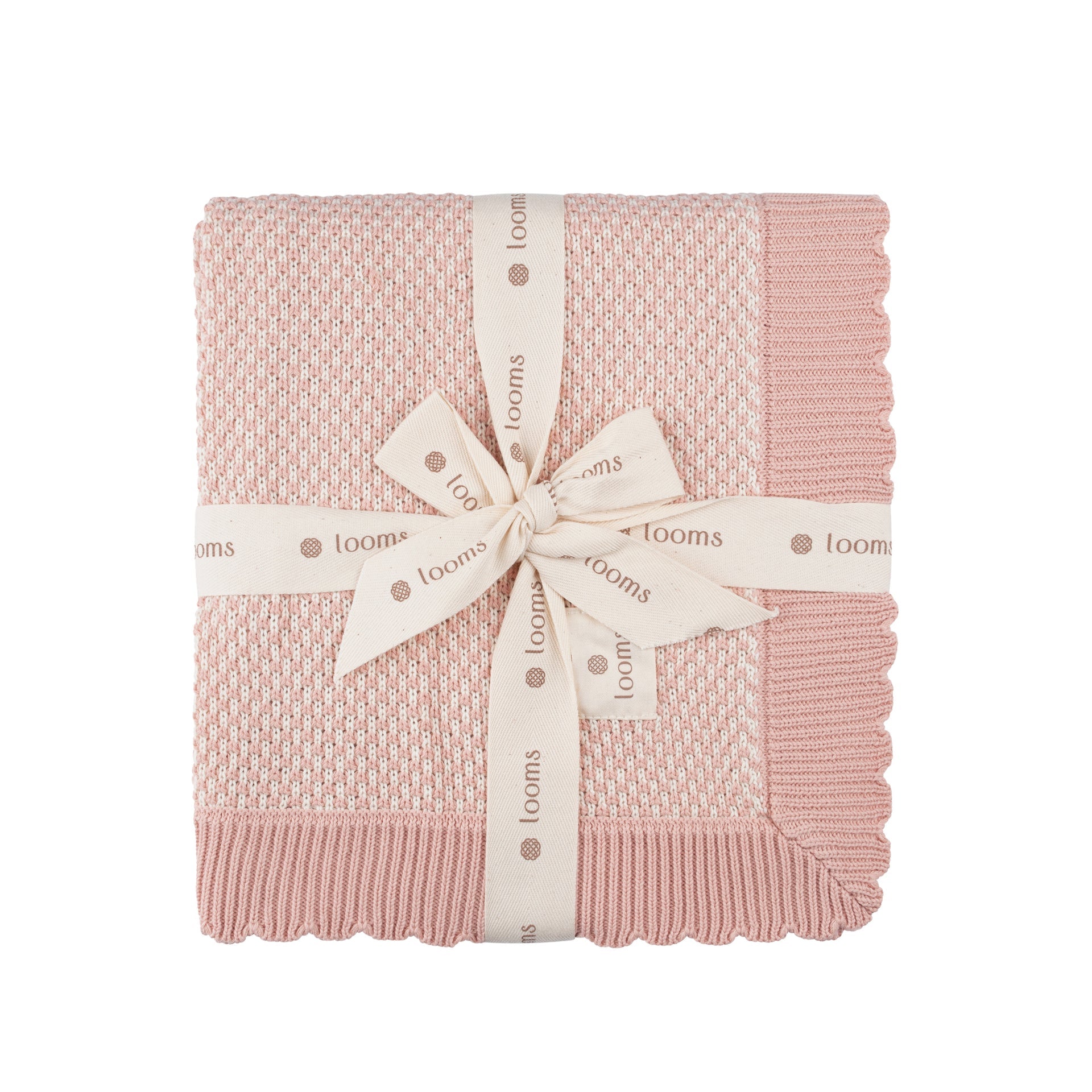 Ely's & Co. Bubble Knit Blanket