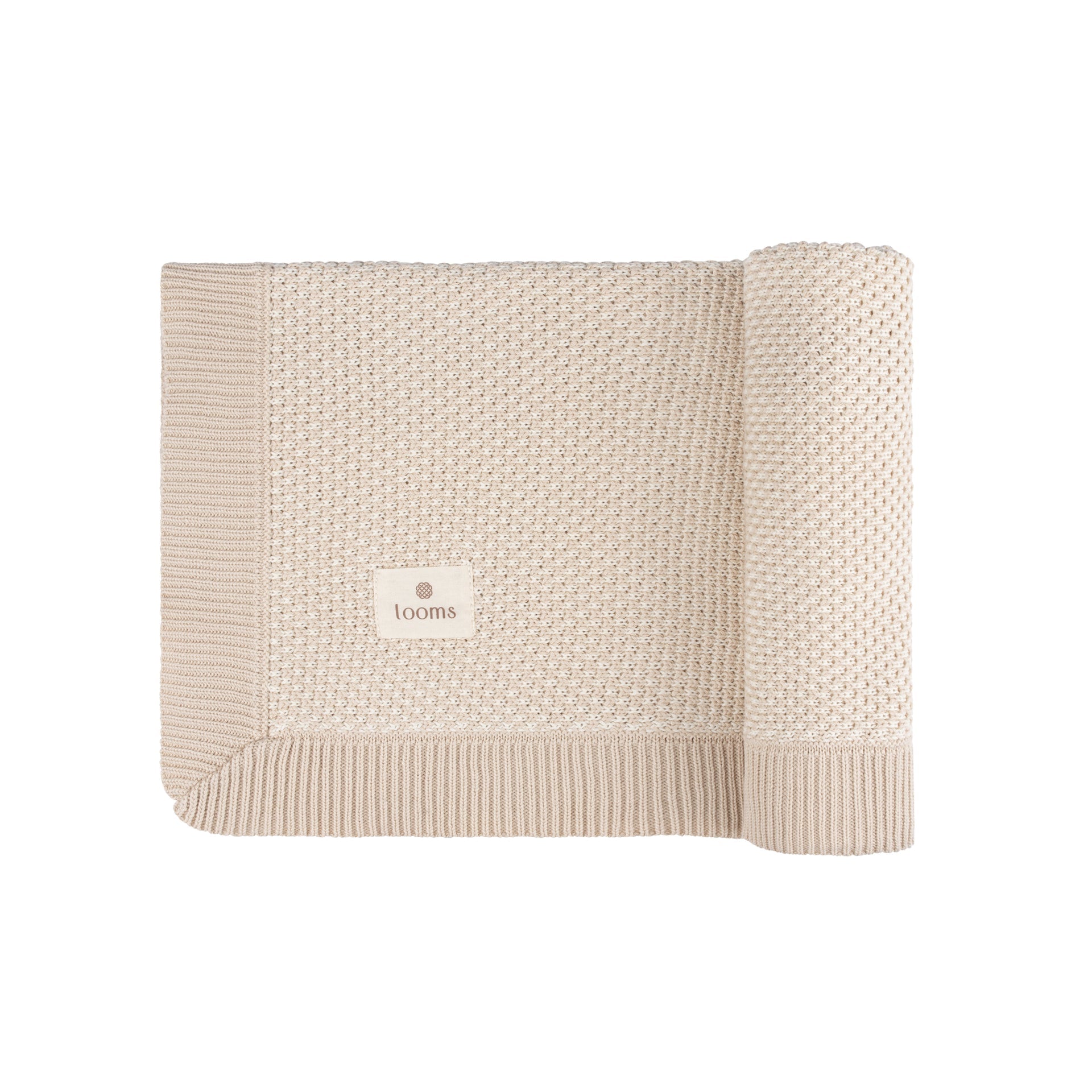 Ely's & Co. Bubble Knit Blanket