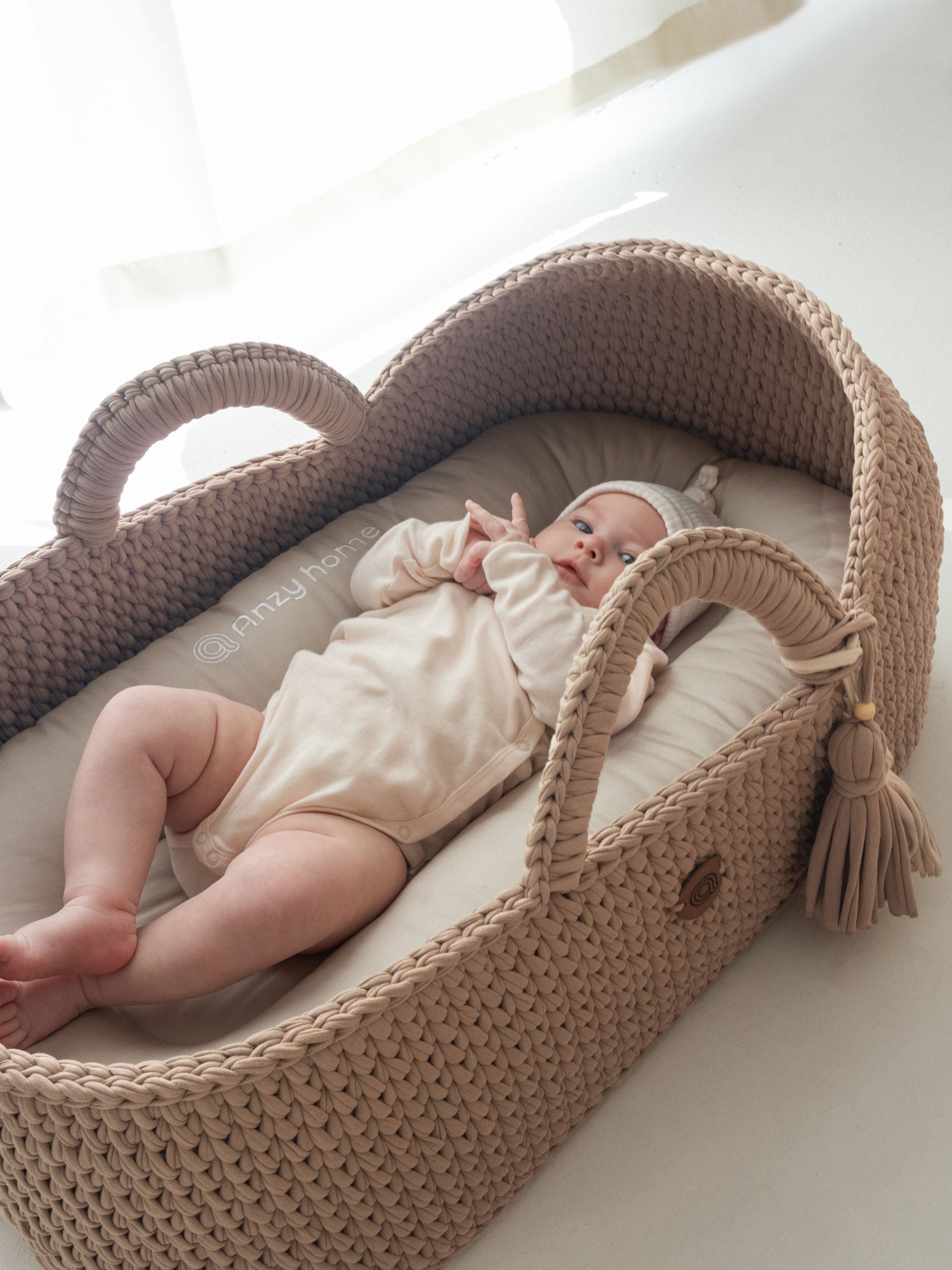 Anzy Home XL Moses Basket