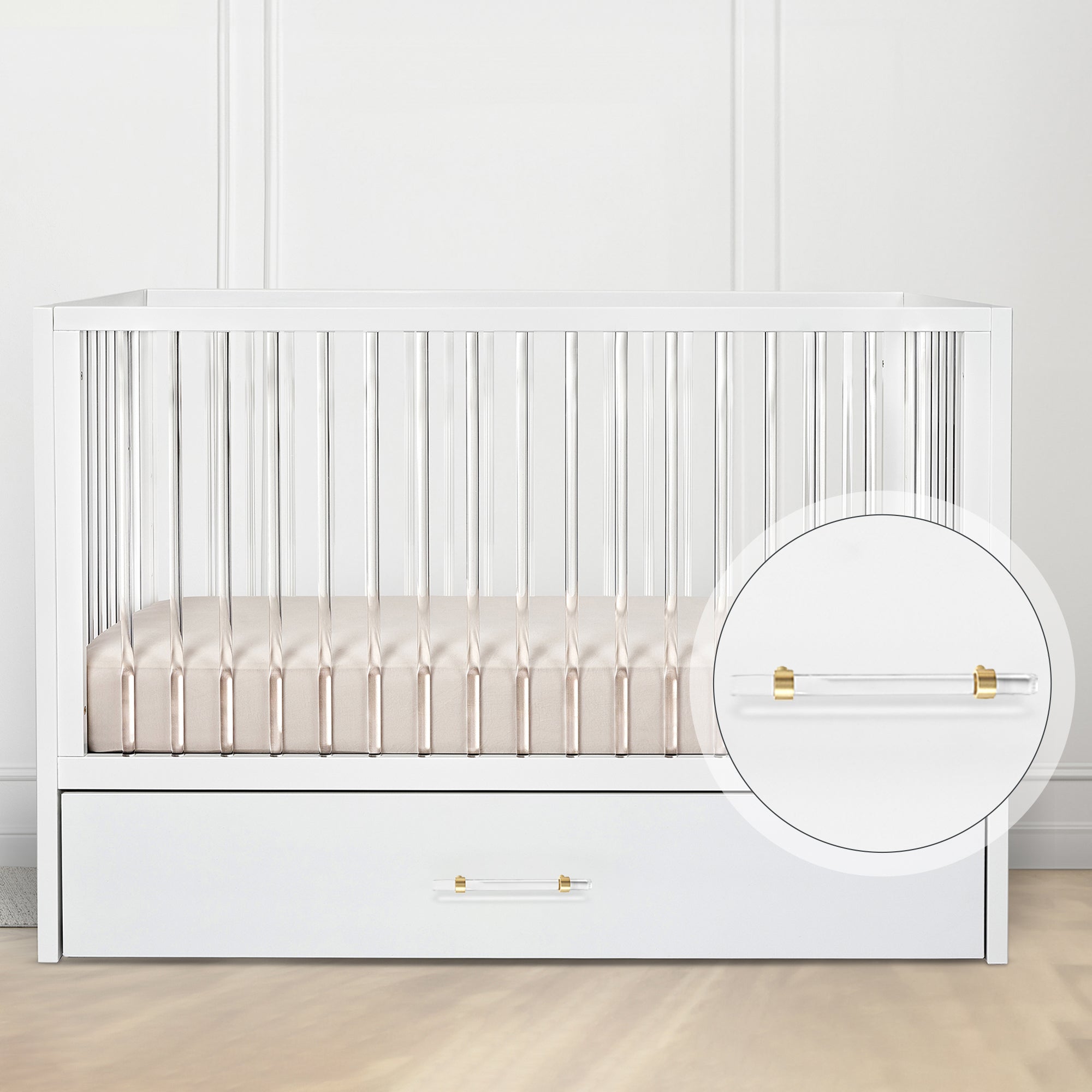 HushCrib Trundle Handle