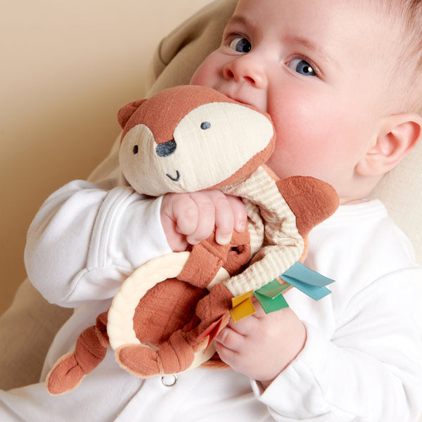 Itzy Ritzy Bitzy Crinkle Sensory Toy with Teether