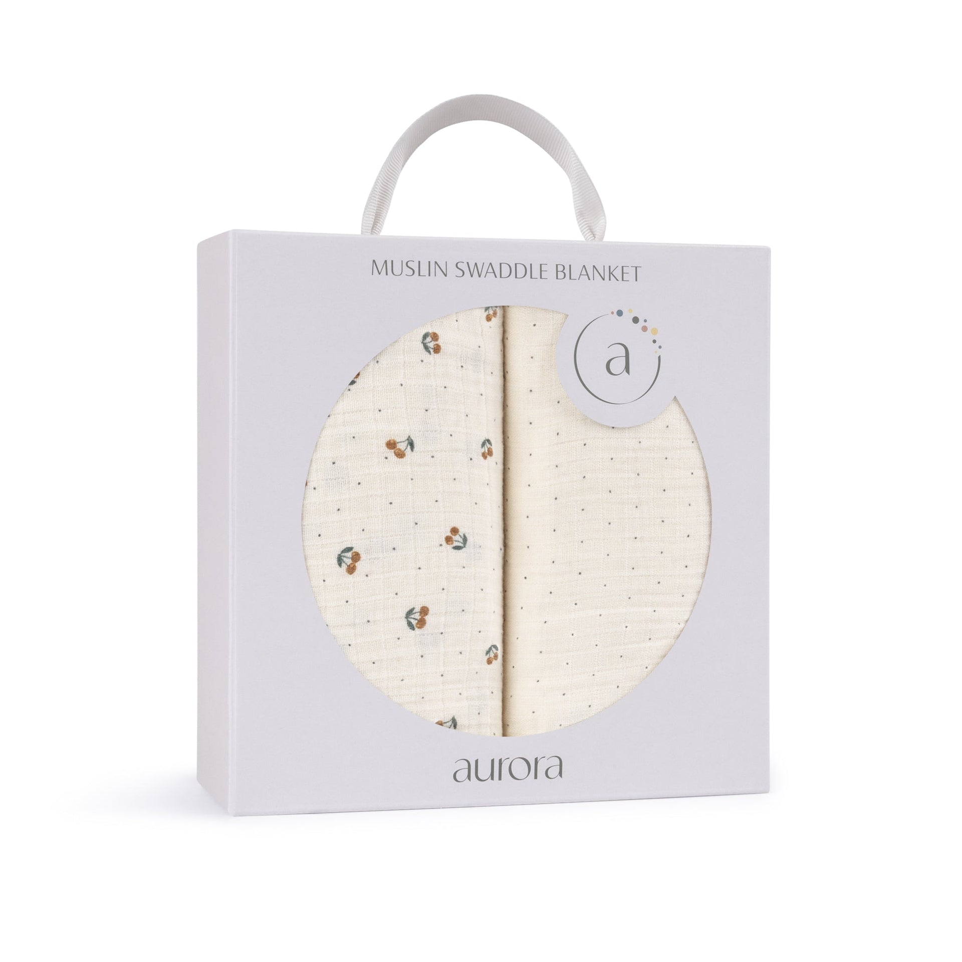 Aurora Classics Cotton Muslin Swaddle Blanket - 2 Pack