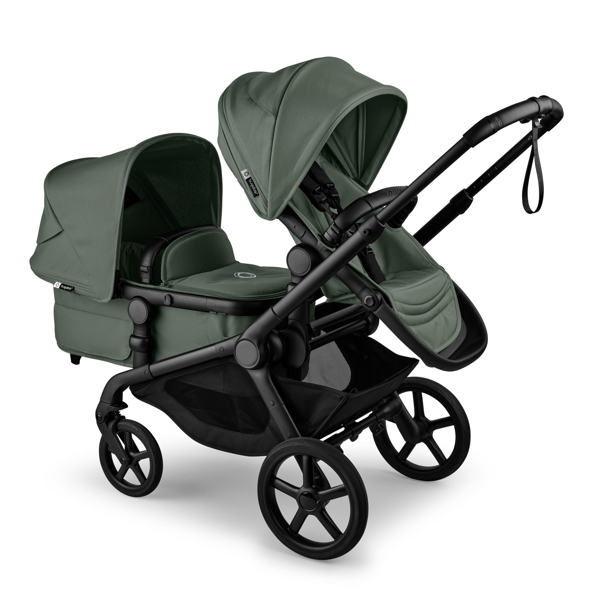 Bugaboo Kangaroo Complete Stroller With Bassinet and Sibling Seat