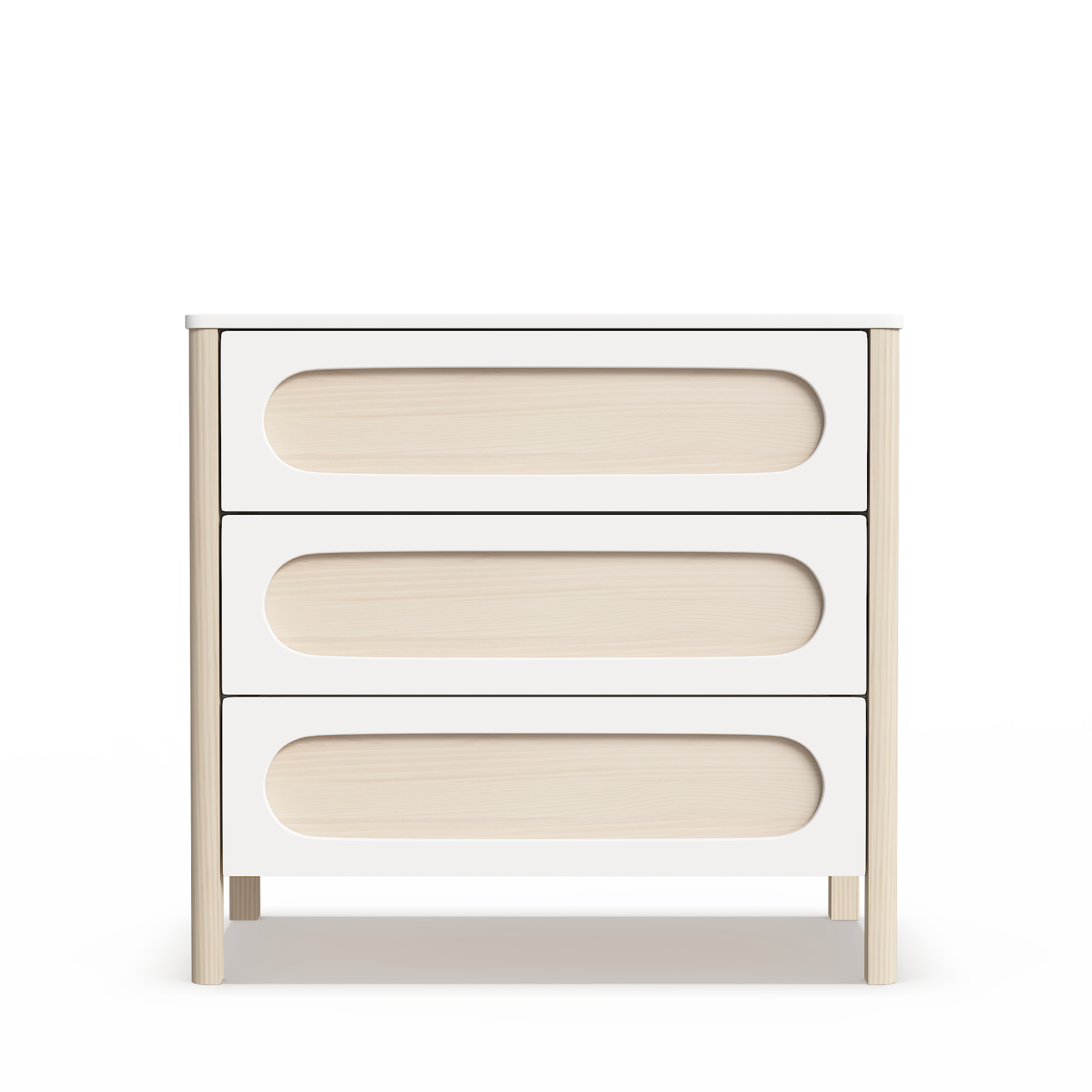 HushCrib Lulla & Lulli 3 Drawer Dresser