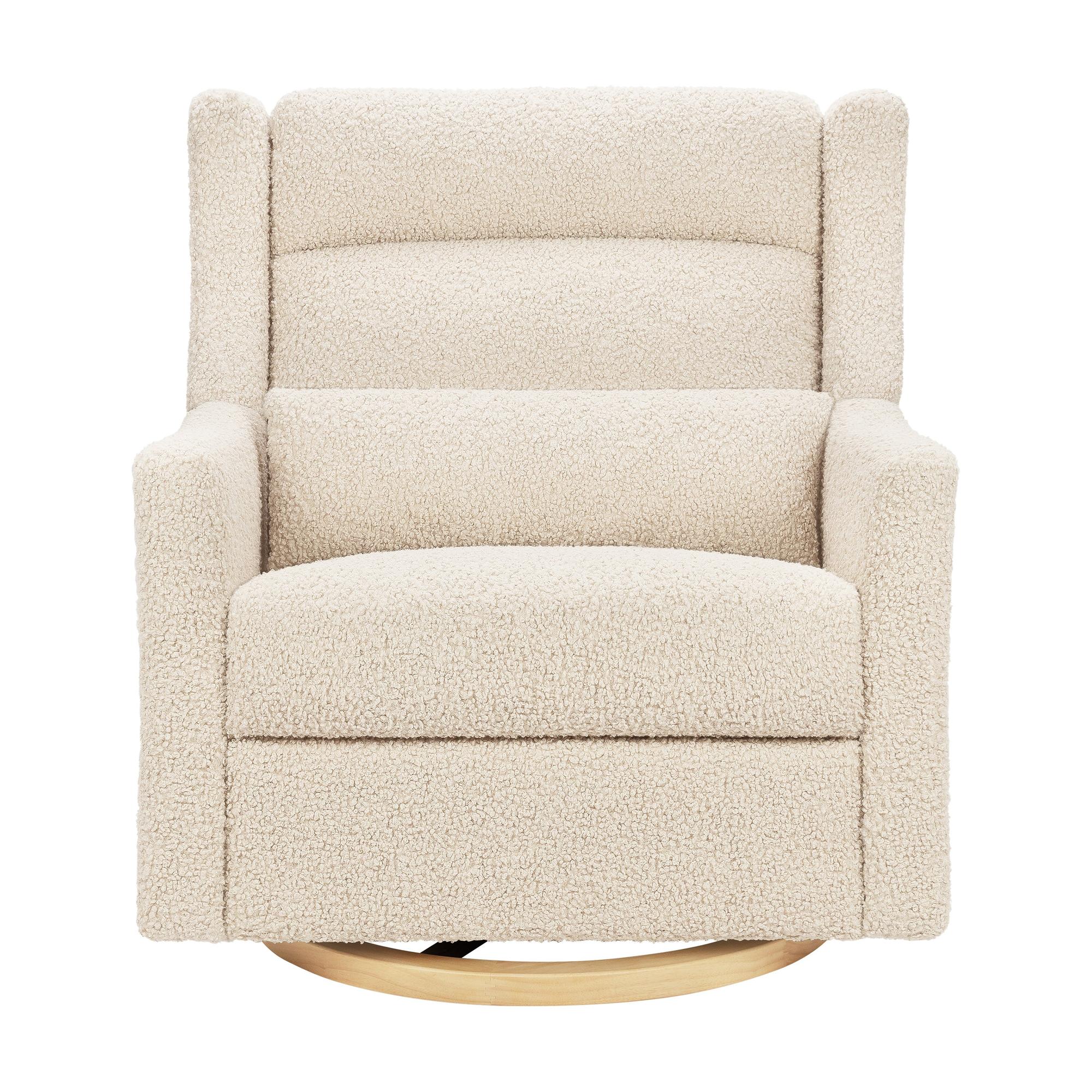 Babyletto Kiwi Plus Chair and a Half Power Recliner & Swivel Glider with Power Adjustable Headrest and USB Port