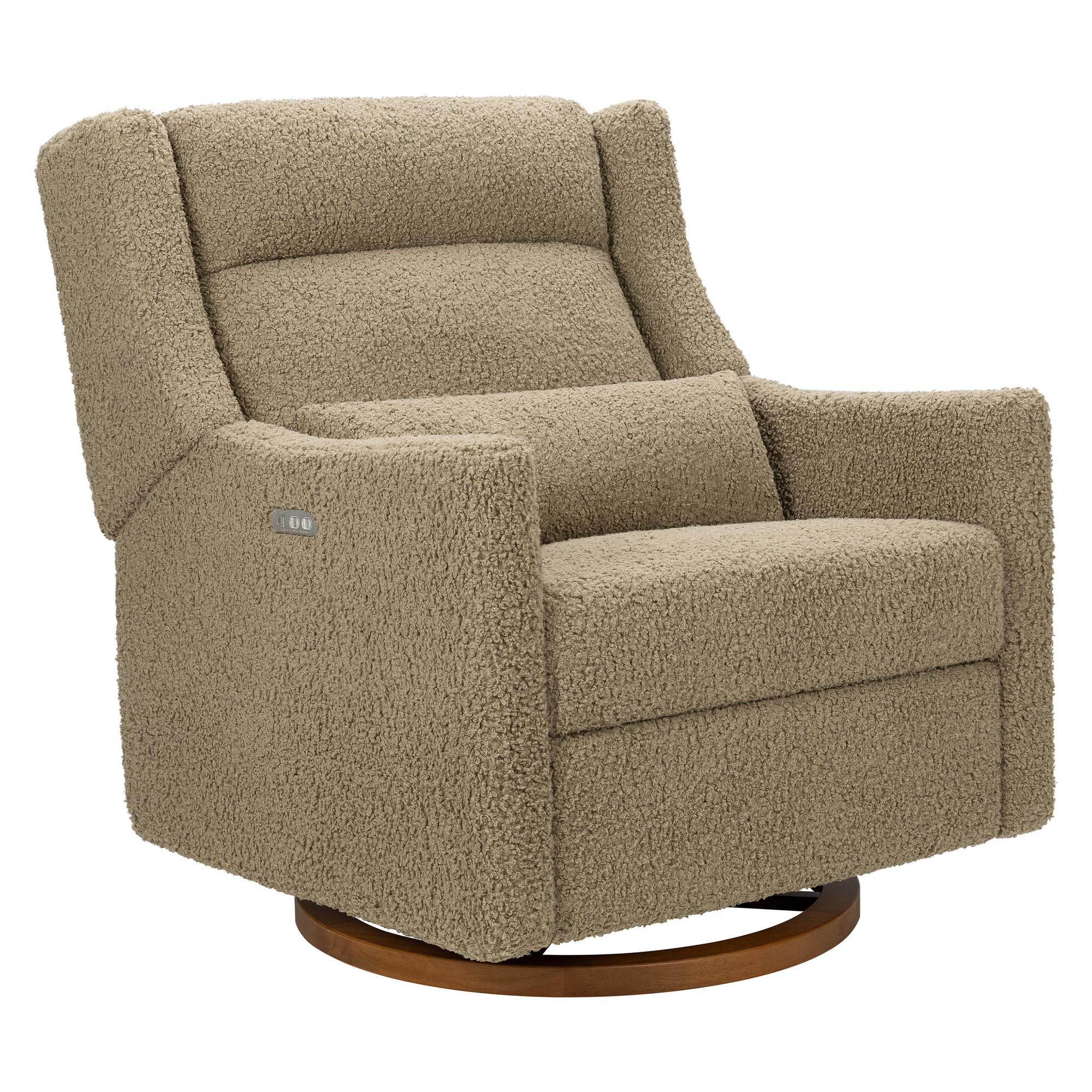 Babyletto Kiwi Plus Chair and a Half Power Recliner & Swivel Glider with Power Adjustable Headrest and USB Port