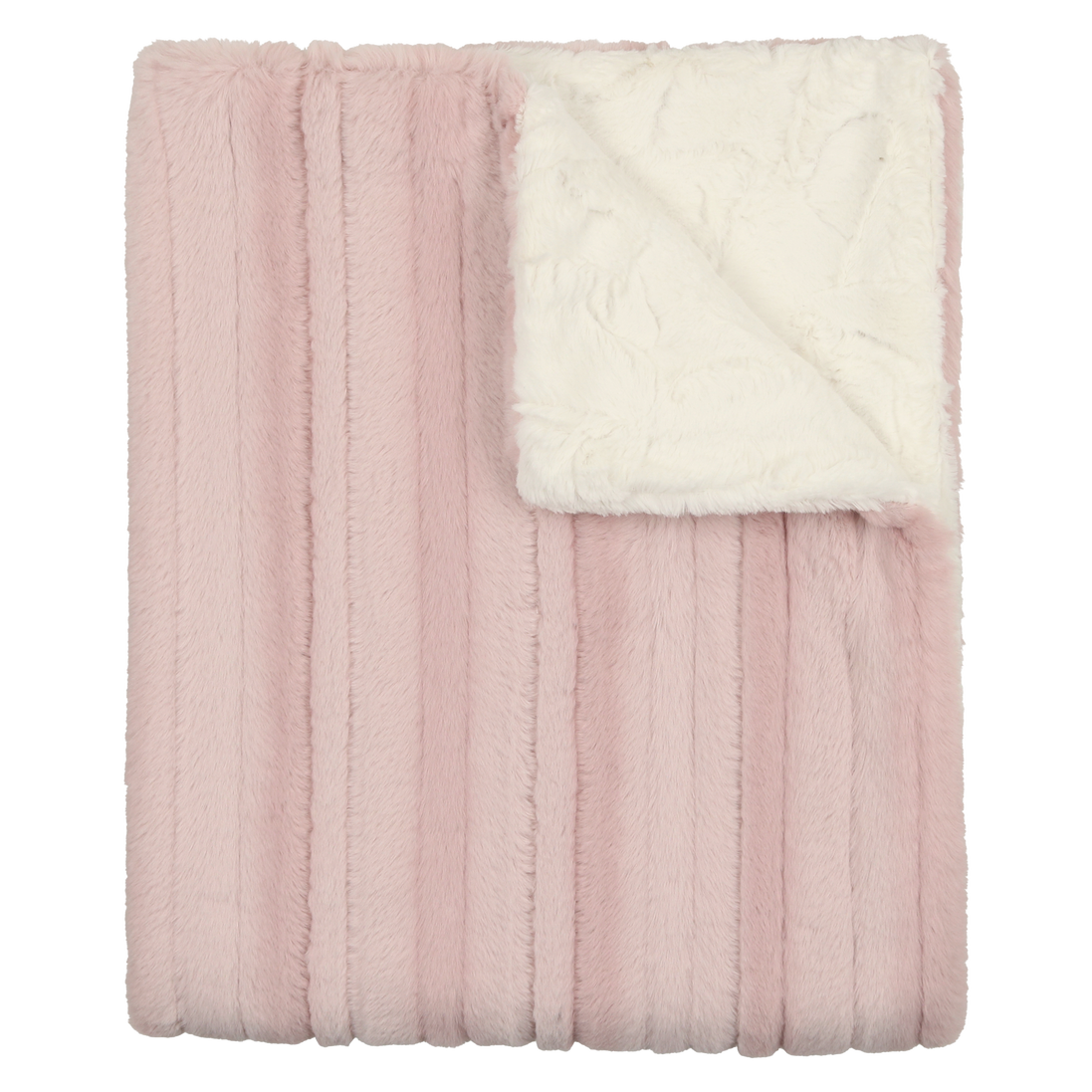 Peluche Bébé Lux Fur Blanket + Canvas Bag
