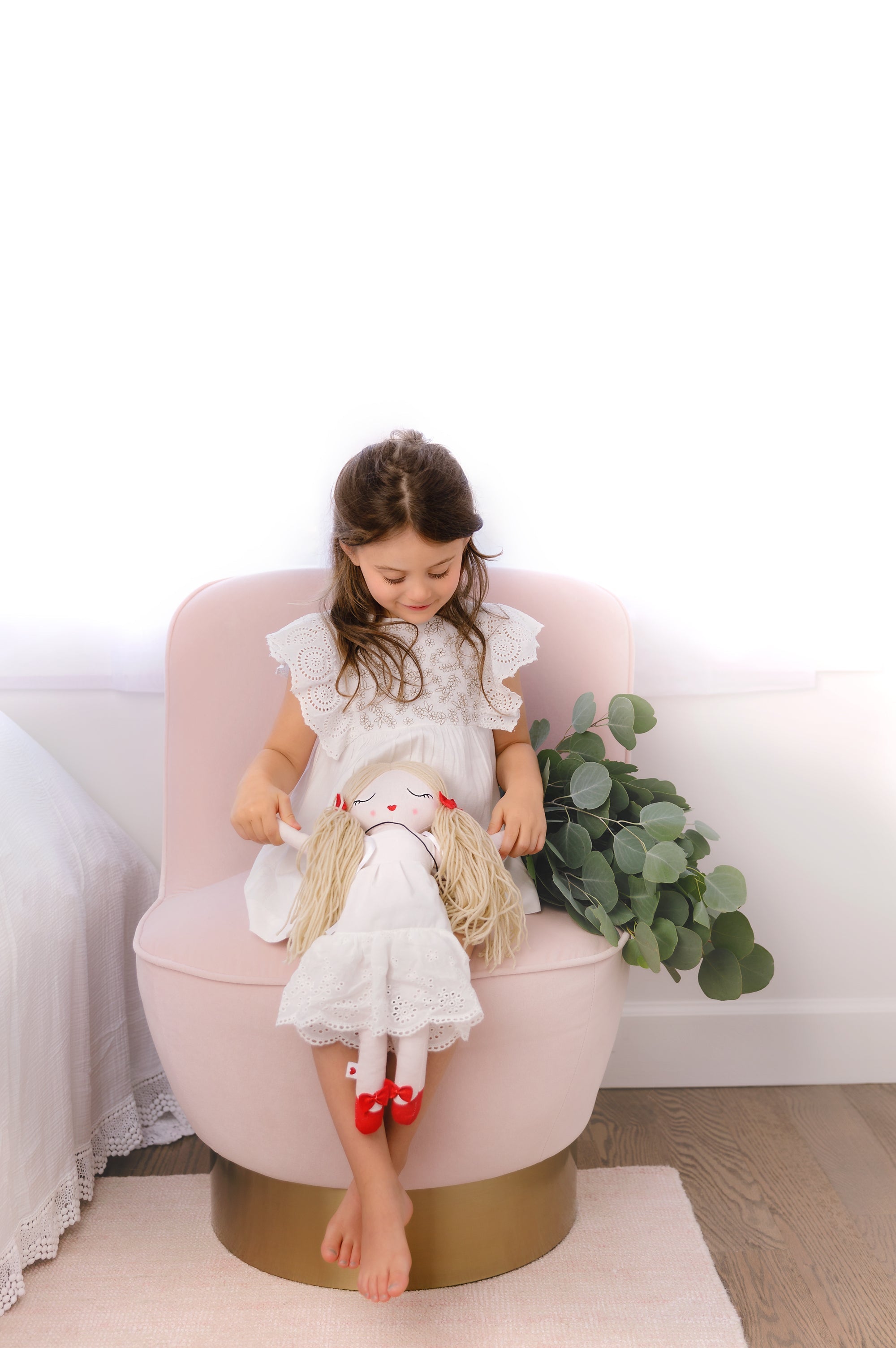 Ely's & Co. Hearts of Yarn Mila Doll