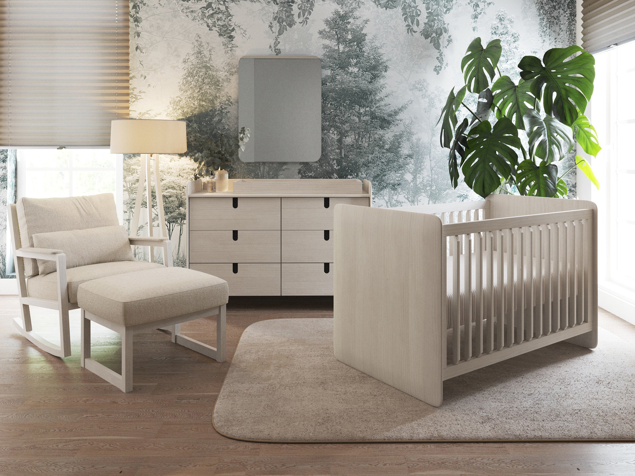 Moonlit Organic Collection Nursery Mirror