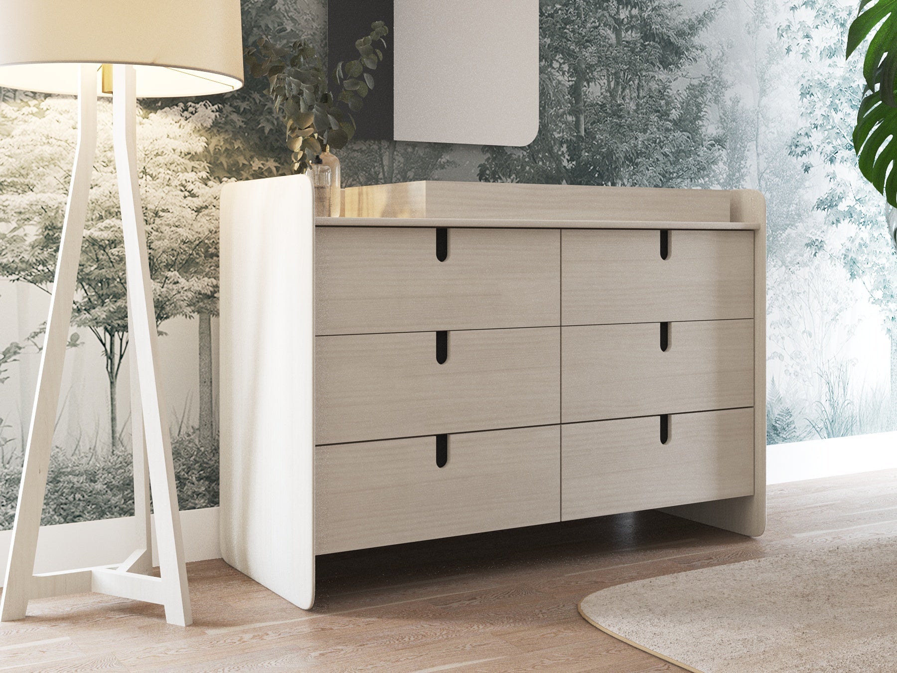 Moonlit Organic Collection Nursery Mirror