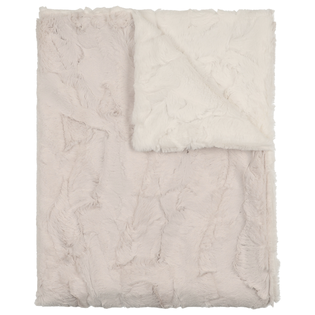 Peluche Bébé Lux Fur Blanket + Canvas Bag