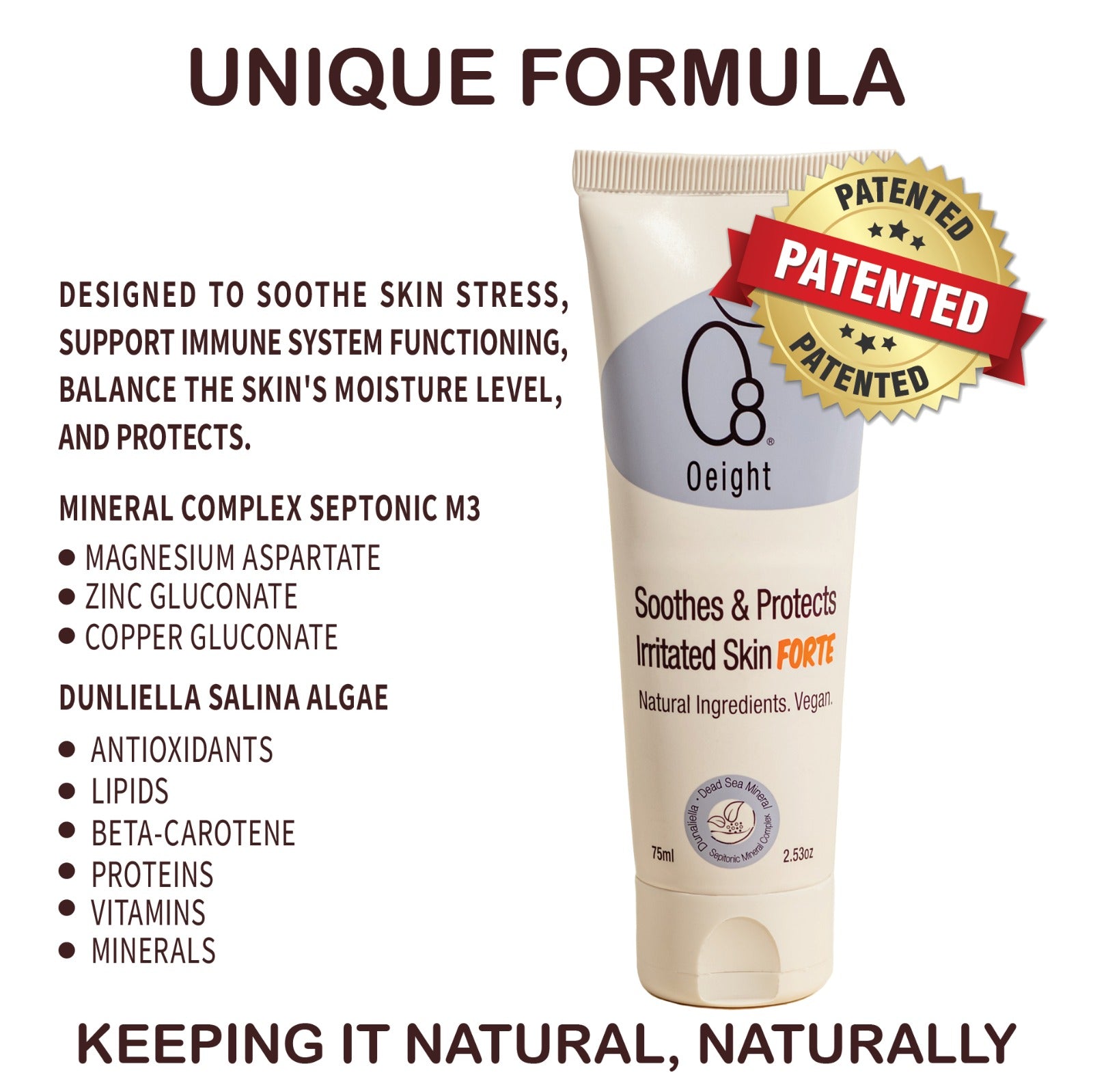 Oeight Soothes & Protects Irritated Skin Forte