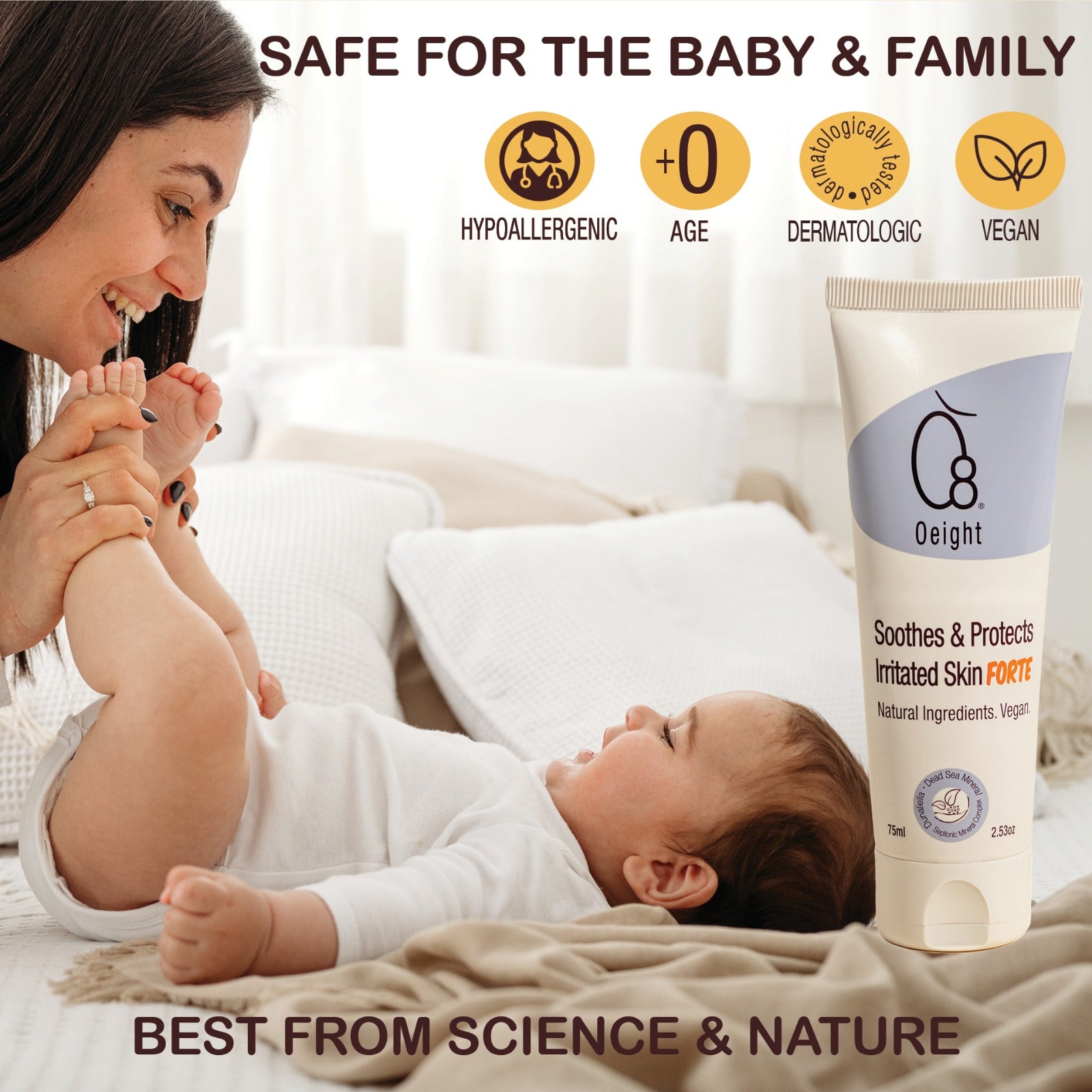 Oeight Soothes & Protects Irritated Skin Forte