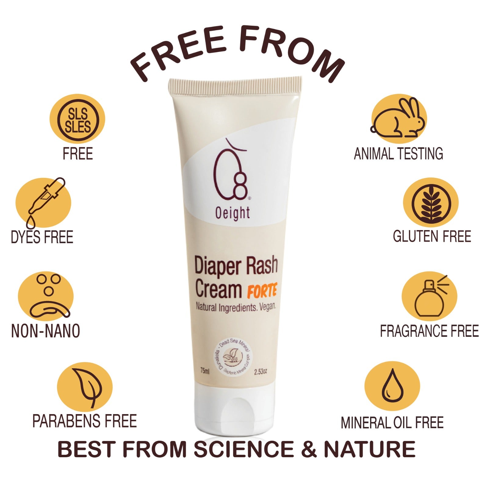 Oeight Diaper Rash Cream Forte