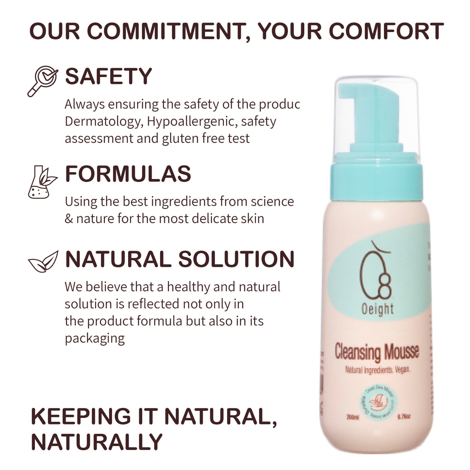 Oeight Baby Cleansing Mousse