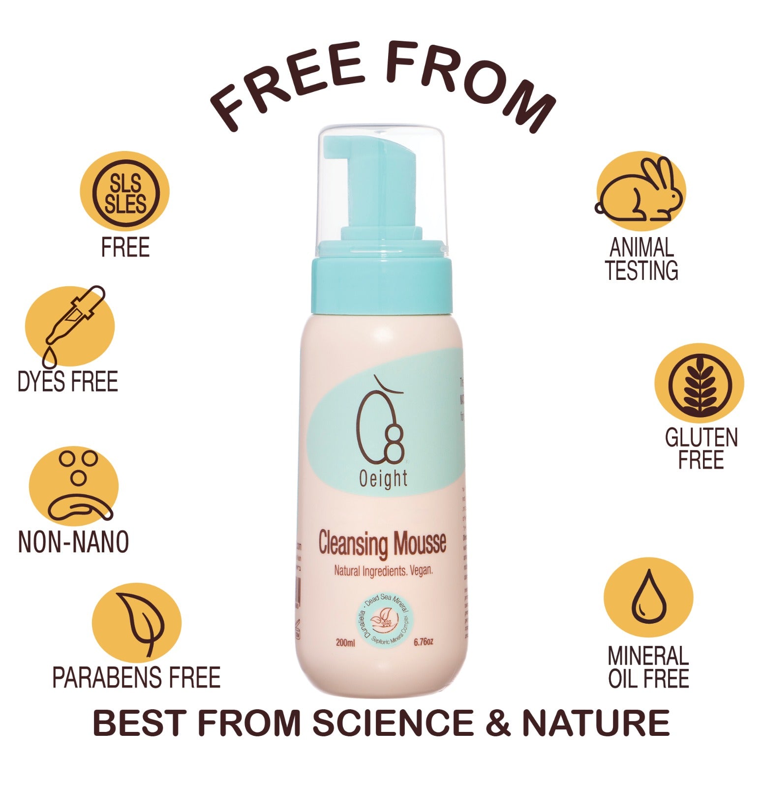Oeight Baby Cleansing Mousse