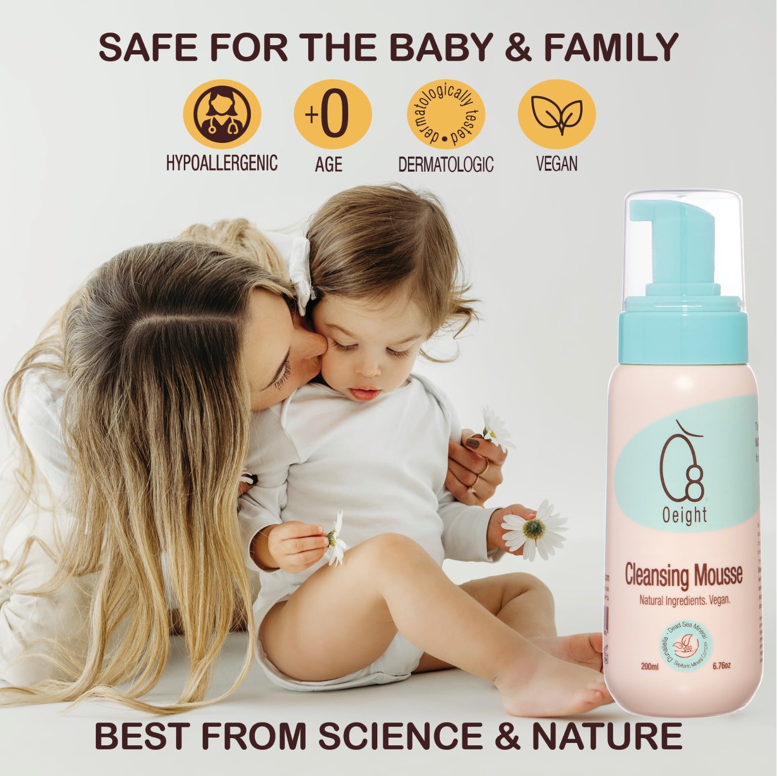 Oeight Baby Cleansing Mousse