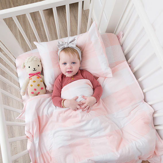 Ely's & Co. 3 Piece Baby Crib Set