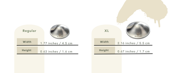 Silveranna 925 Silver Nipple Shields