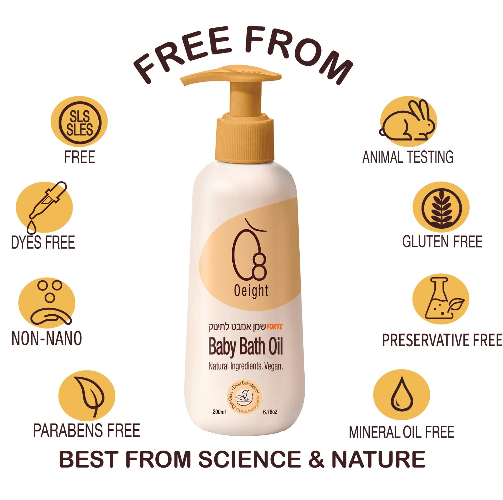 Oeight Baby Bath Oil