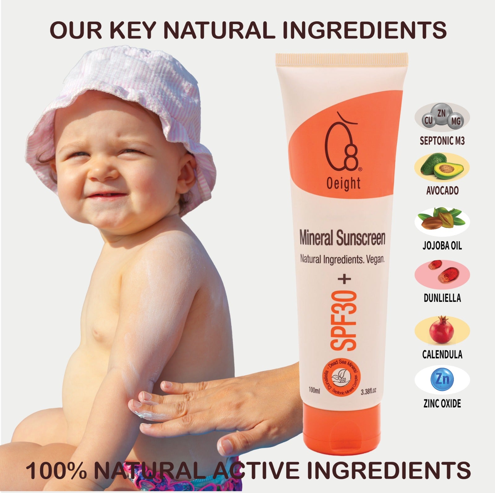 Oeight Baby Mineral Sunscreen
