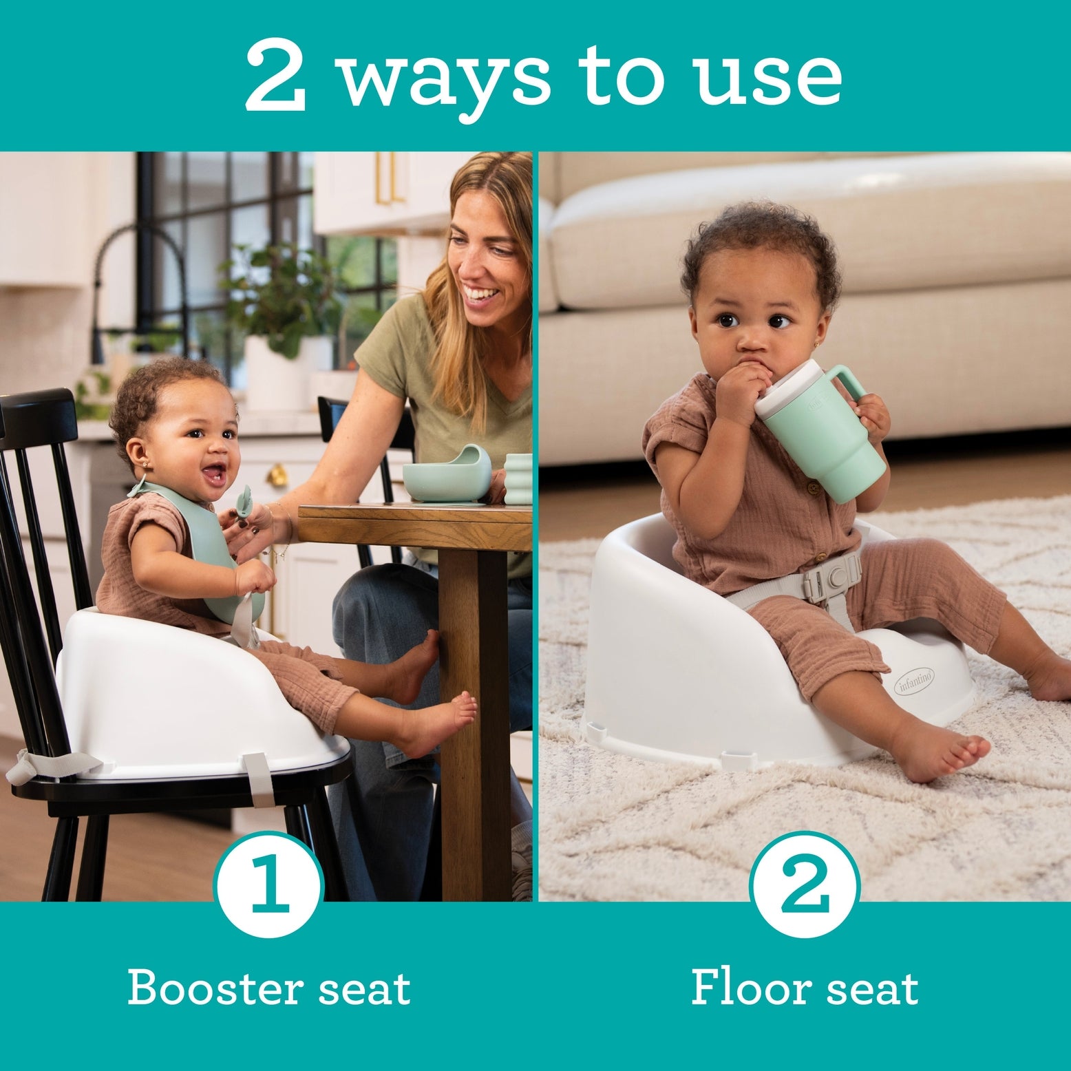 Infantino Simply Modern Booster Seat